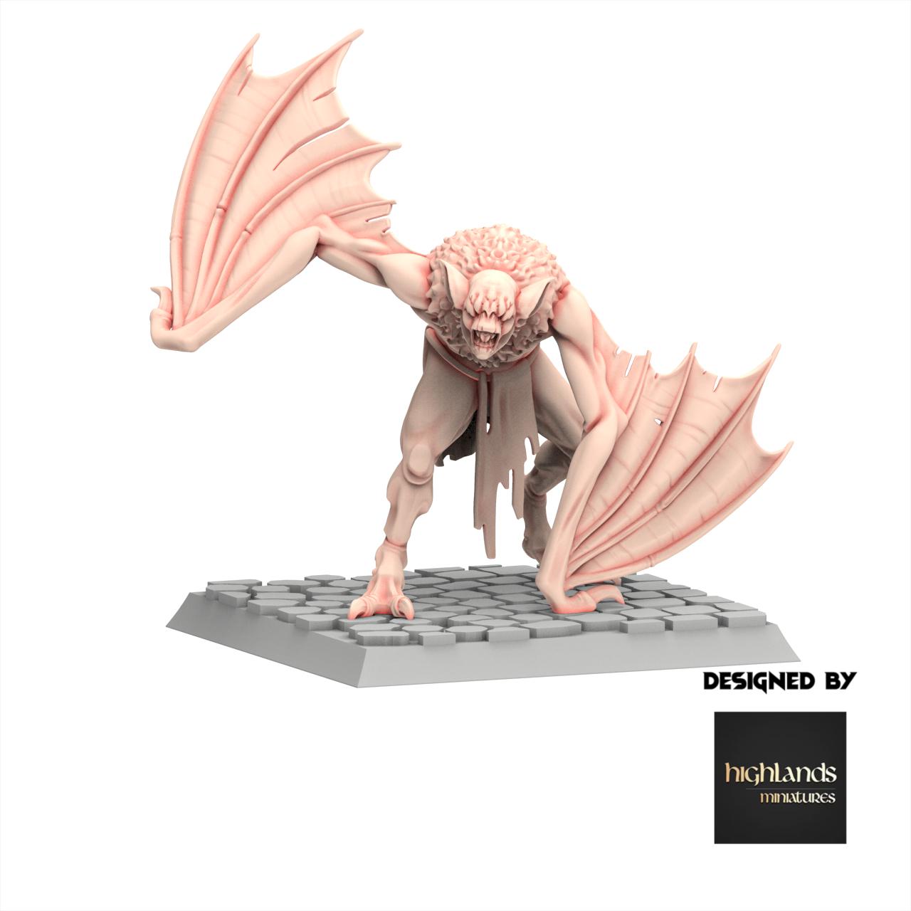 Undead - Crypt Bat - Transilvanya - Highlands Miniatures