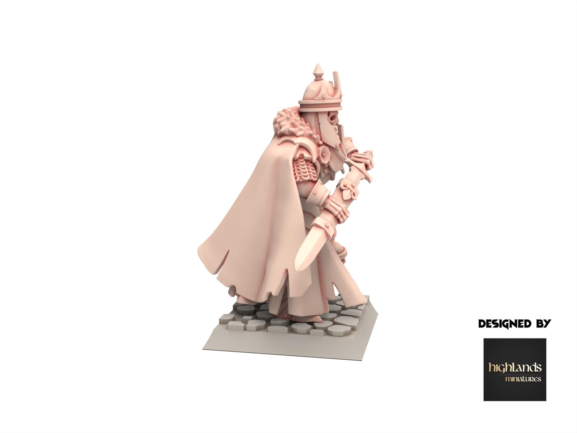 Undead - Skeletal lord - Transilvanya - Highlands Miniatures