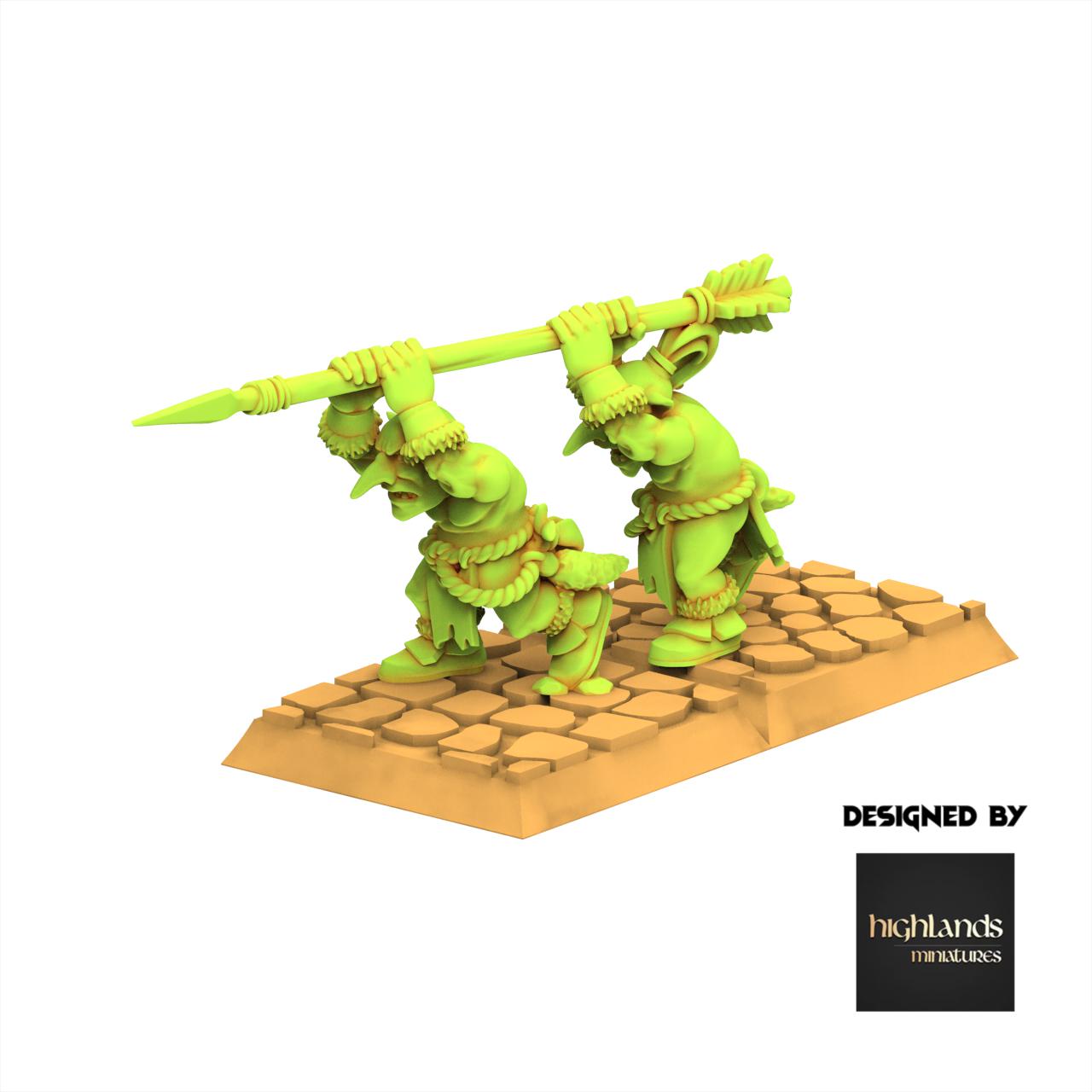 Orc & Goblin - Big Crossbow - Steppe Goblin - Highlands Miniature
