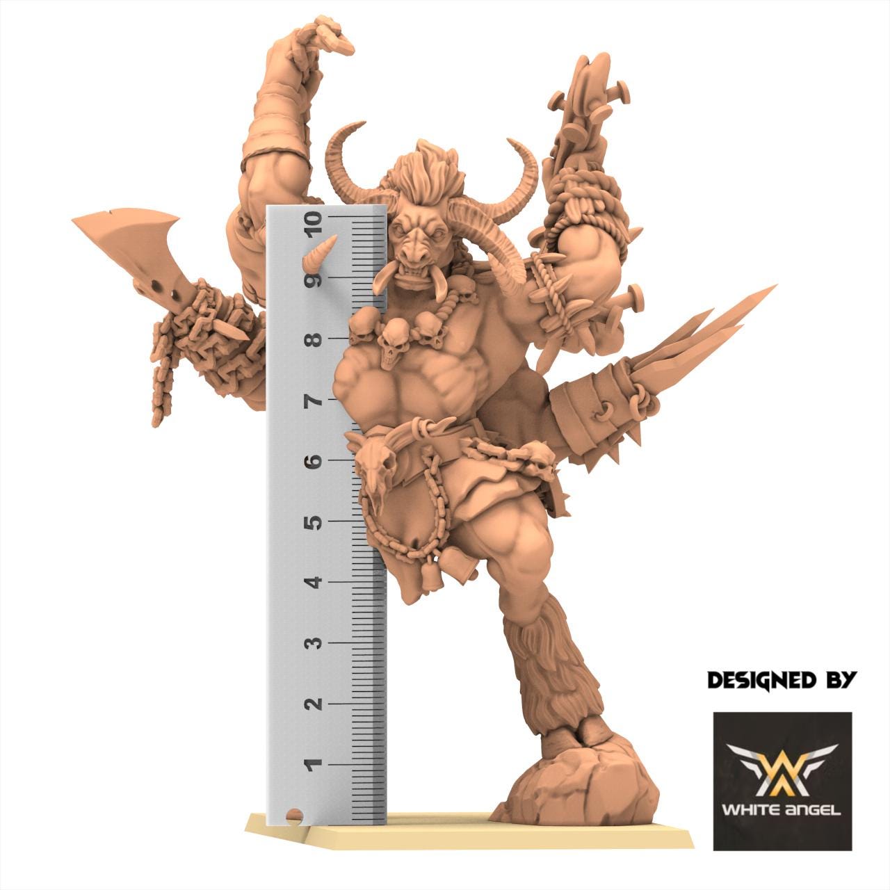 Beastmen - Beast Tetrarca - White Angel Miniatures