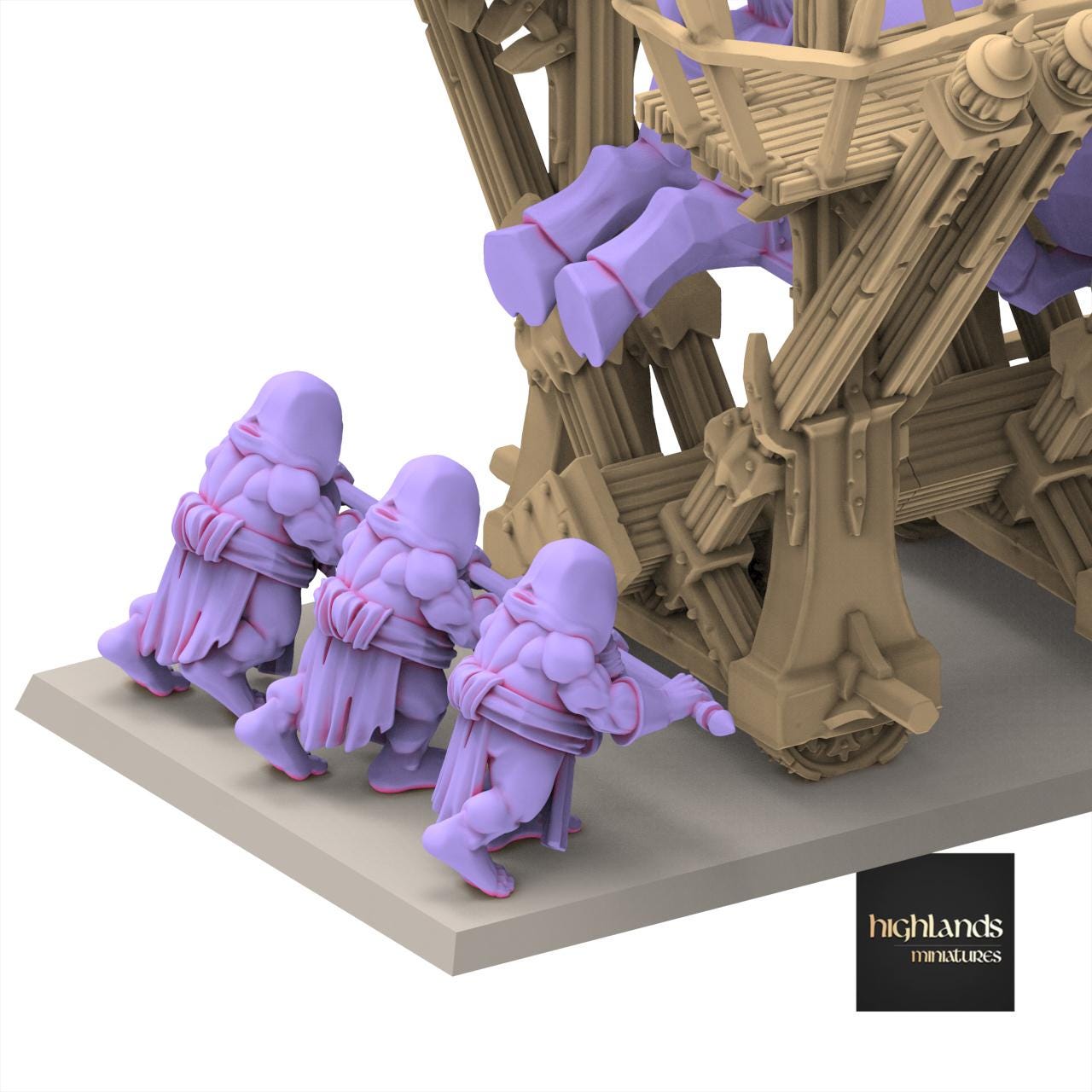 Chaos Dwarves - Blazing Icon of Marduk - Sons of Marduk - Highlands Miniatures