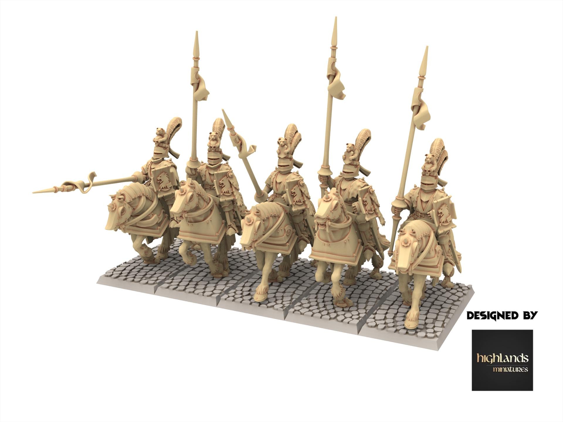 Imperial Fantasy - Fierce Claw Knight - Sunland - Highlands Miniatures