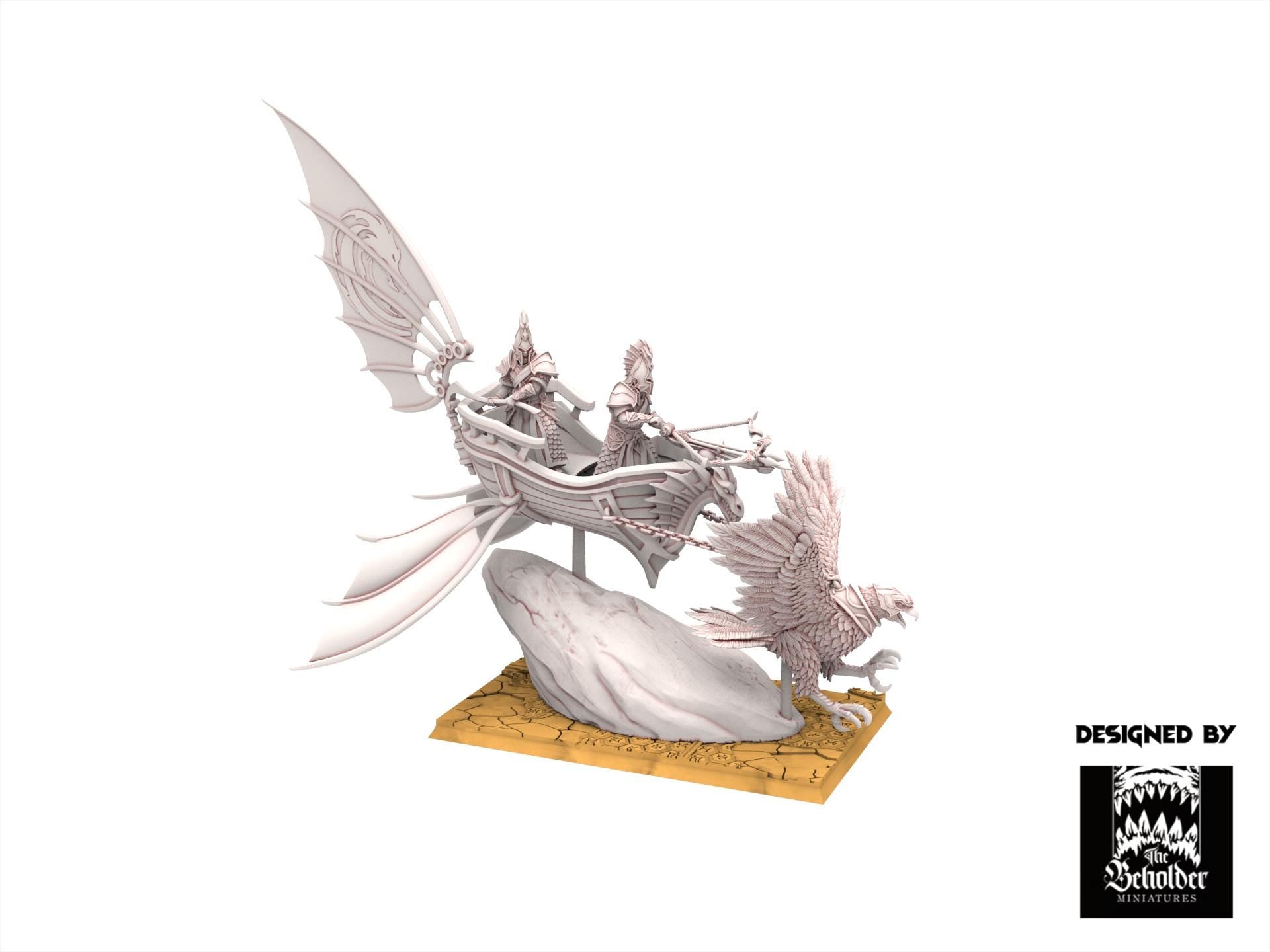Hight Elves - Eagle Chariot - Silvermoor - The Beholder Miniatures