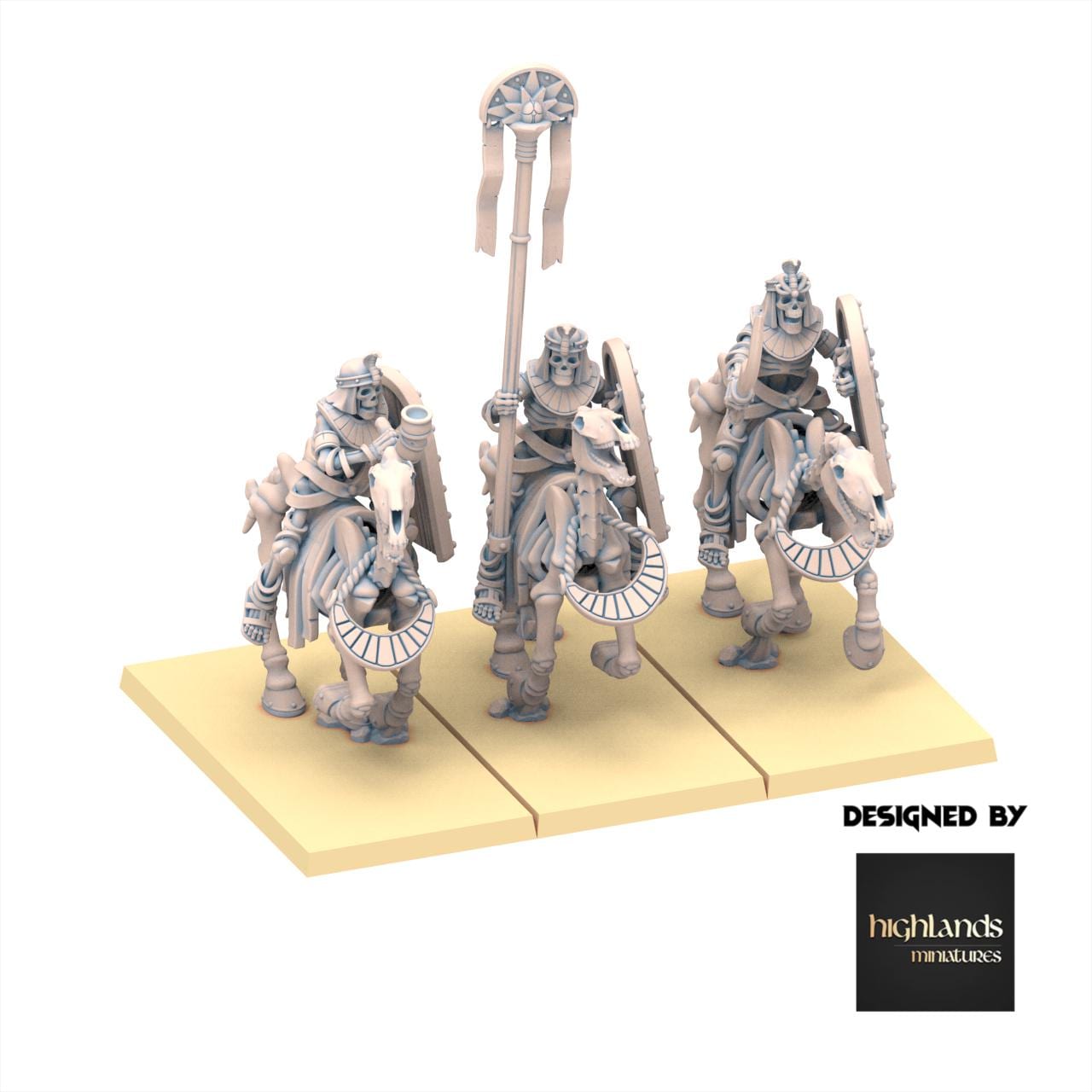 Eternal Dynasties - Ancient Skeletal Cavalry with Bows - Eternal Dynasties - Highlands Miniatures
