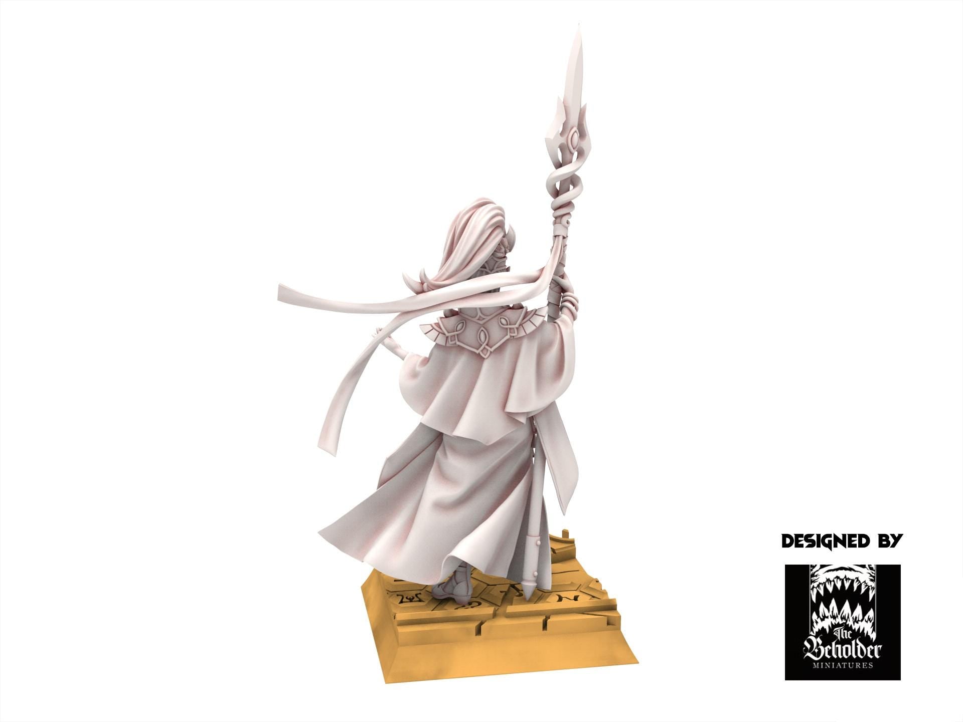 Hight Elves - Sephirya, Queen of the Moor - Silvermoor - The Beholder Miniatures