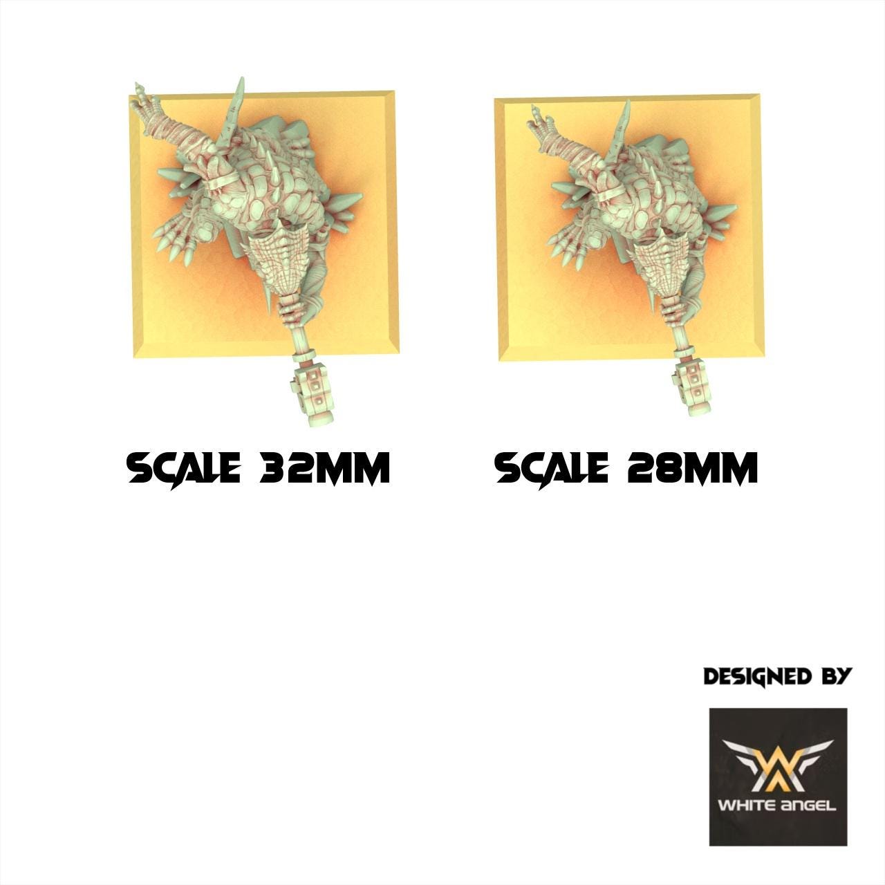 Lizardmen 28/32mm - Chameleon Lizards - White Angel Miniatures