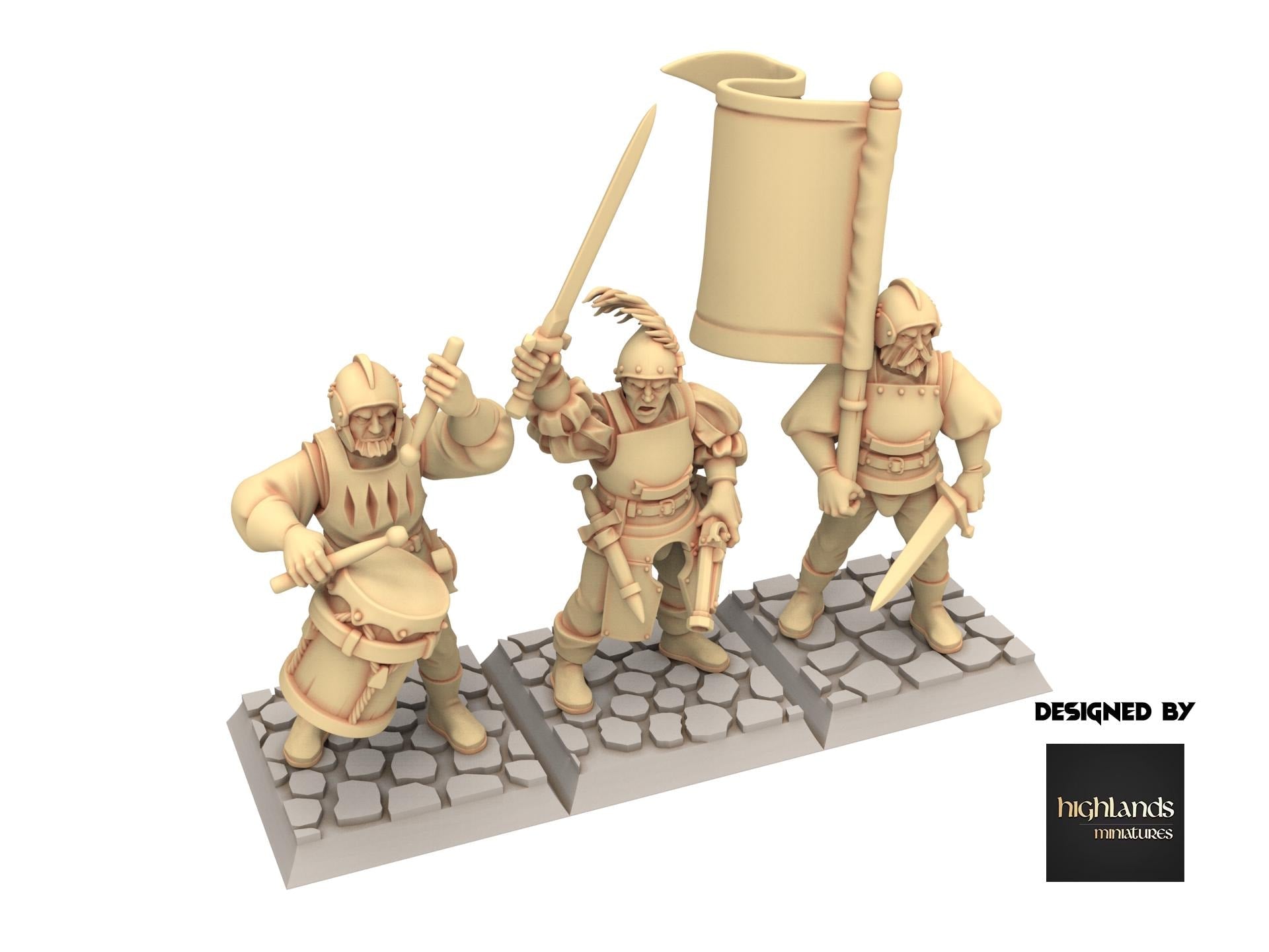 Imperial Fantasy - Swordmen - Sunland - Highlands Miniatures