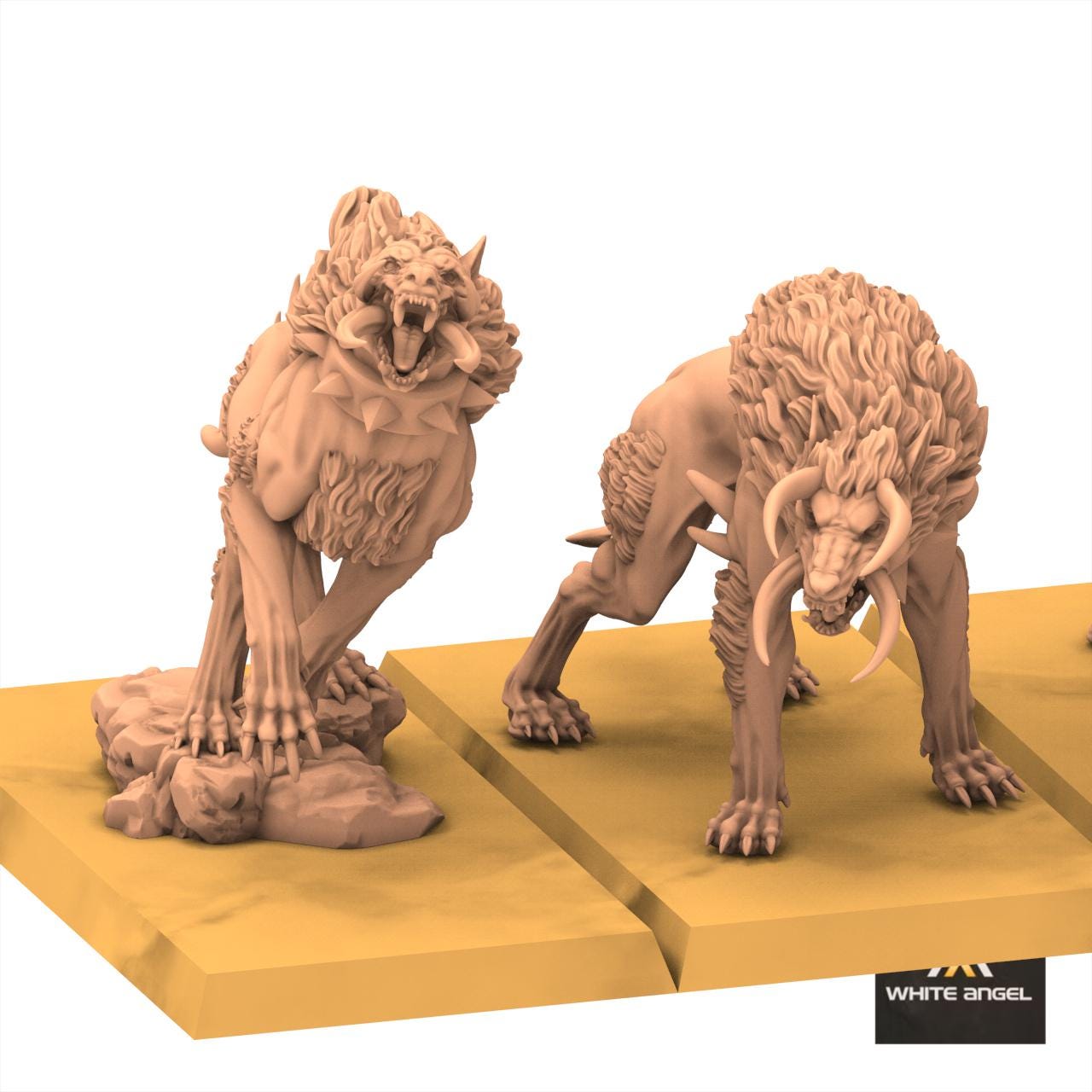 Beastmen - Wolf beast - White Angel Miniatures
