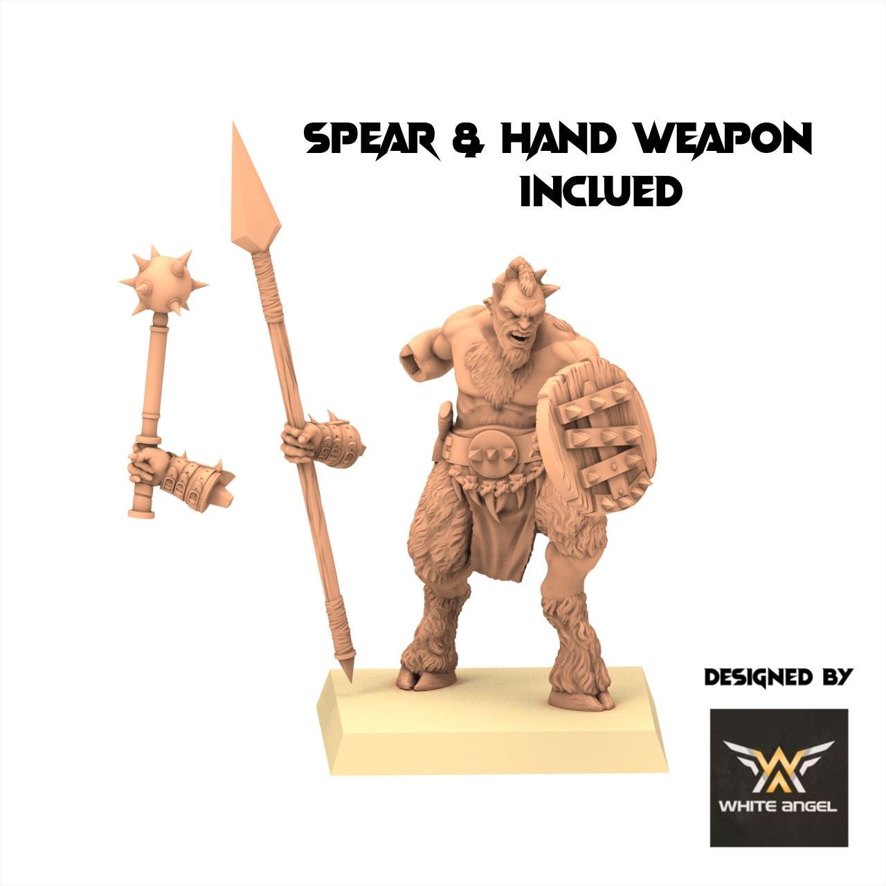 Beastmen - Beast Infantry - White Angel Miniatures