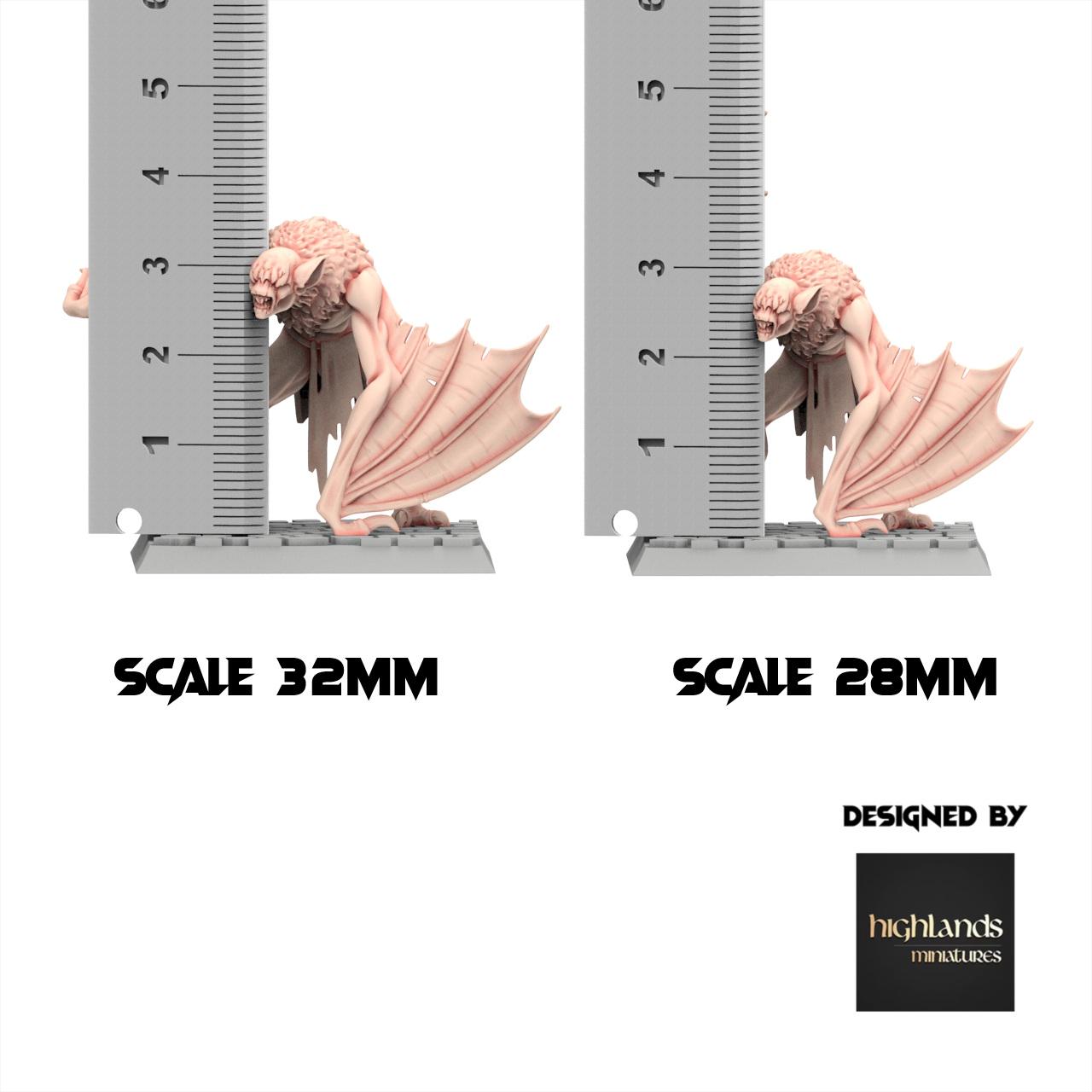 Undead - Crypt Bat - Transilvanya - Highlands Miniatures