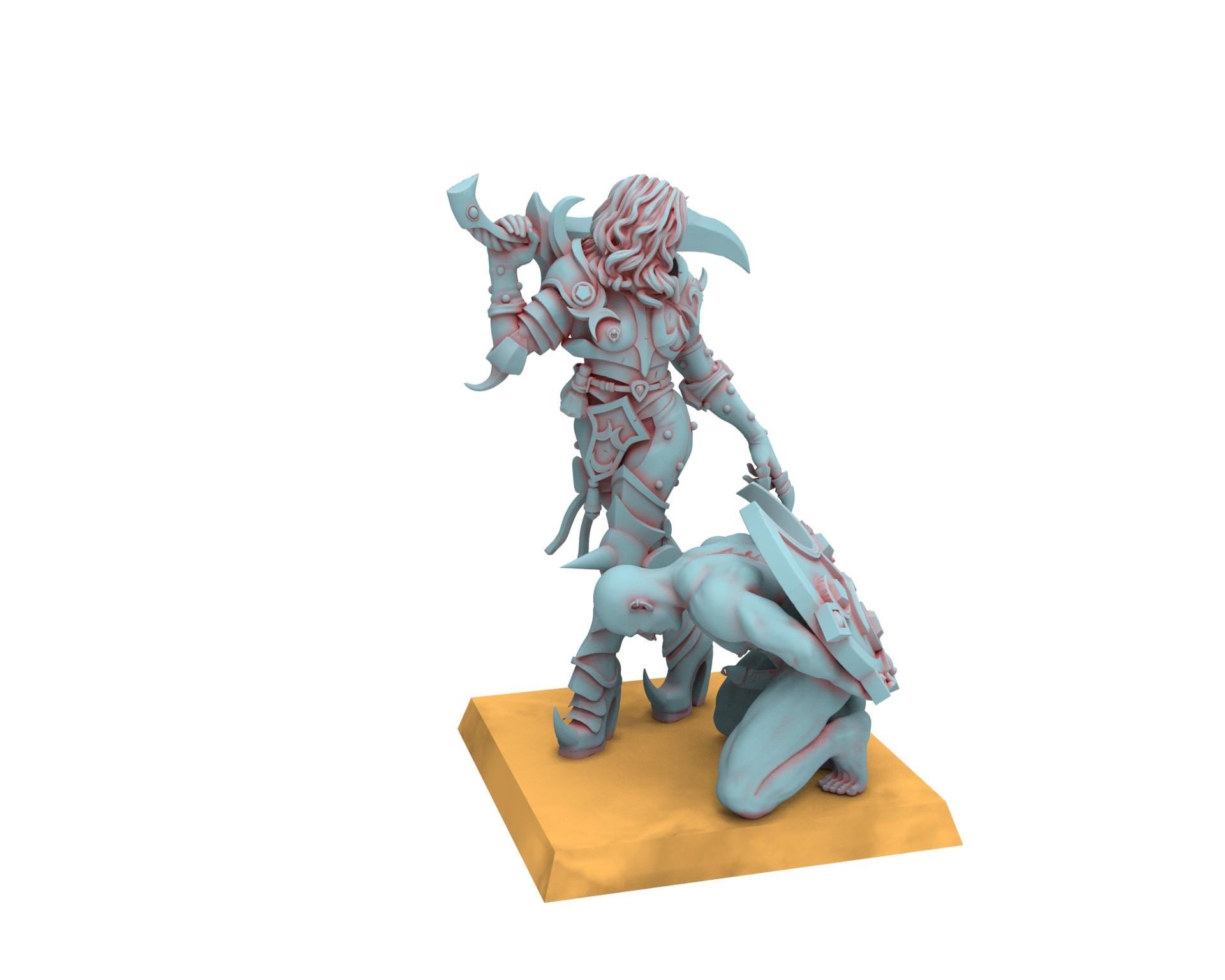 Fantasy Chaos - Pleasure God Champion - Lost Kingdom Miniatures