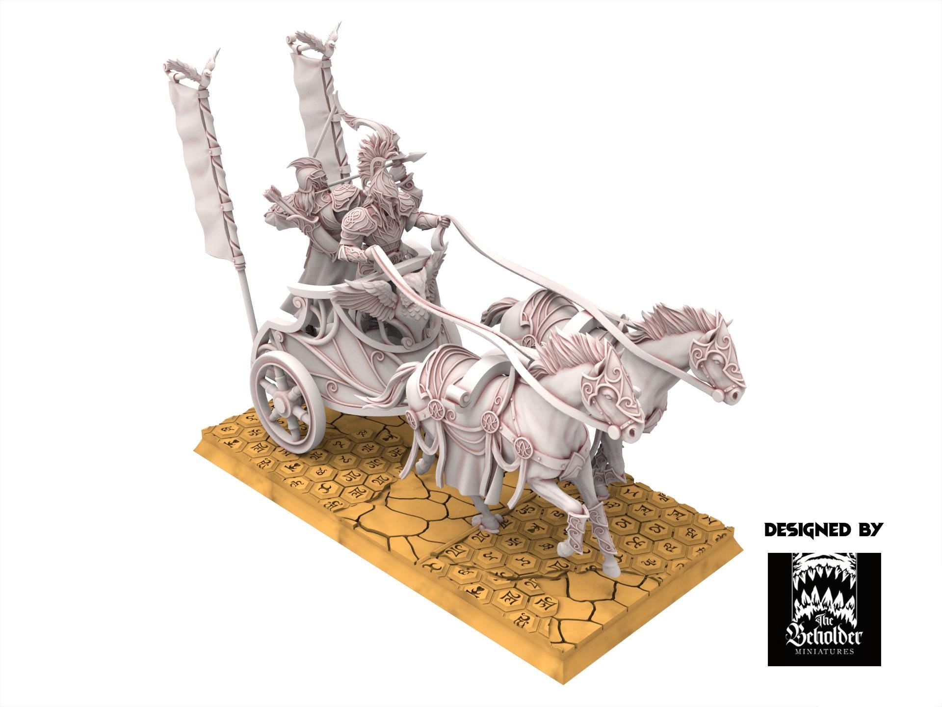 Hight Elves - Light Chariot - Silvermoor - The Beholder Miniatures