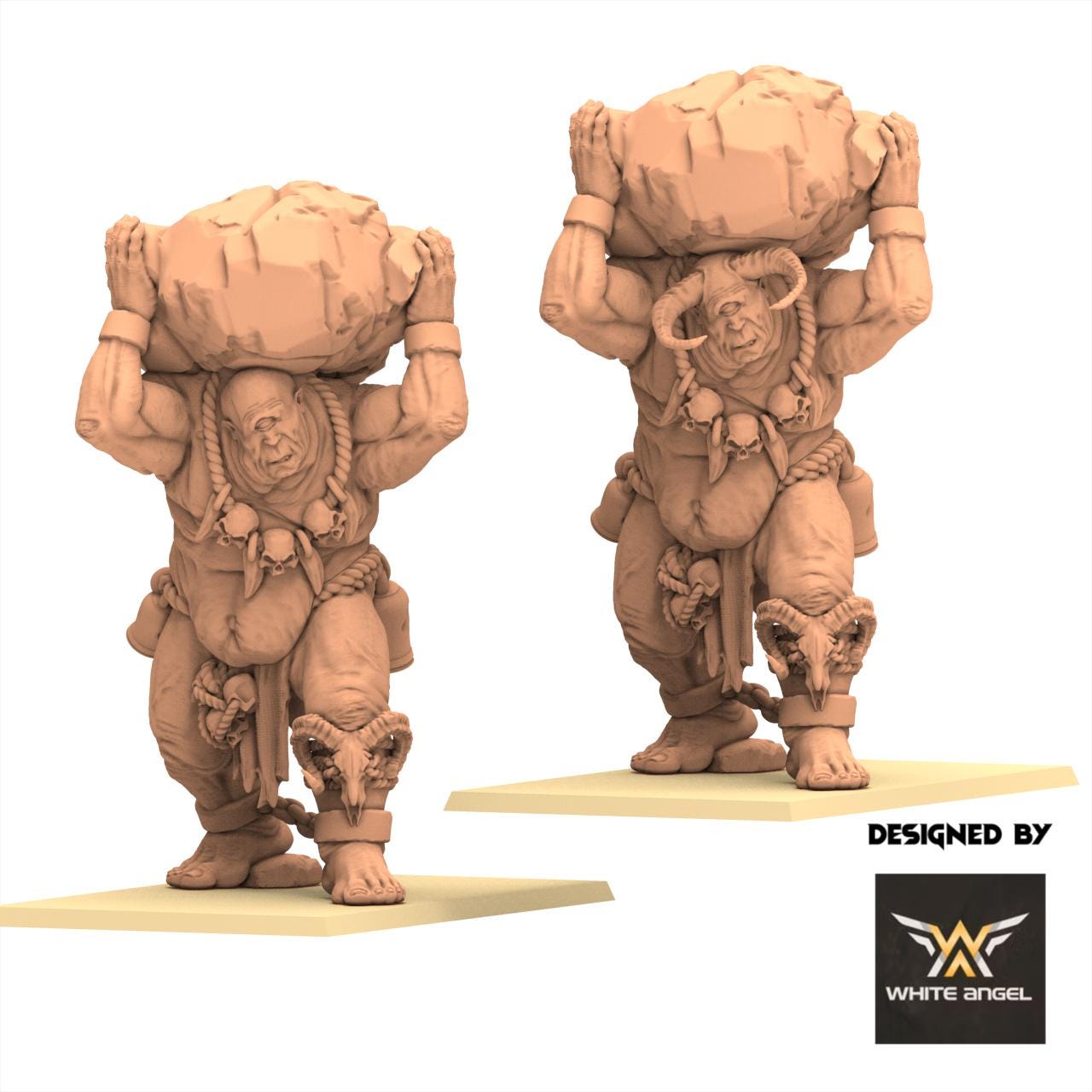 Beastmen - Infernal Cyclops - White Angel Miniatures