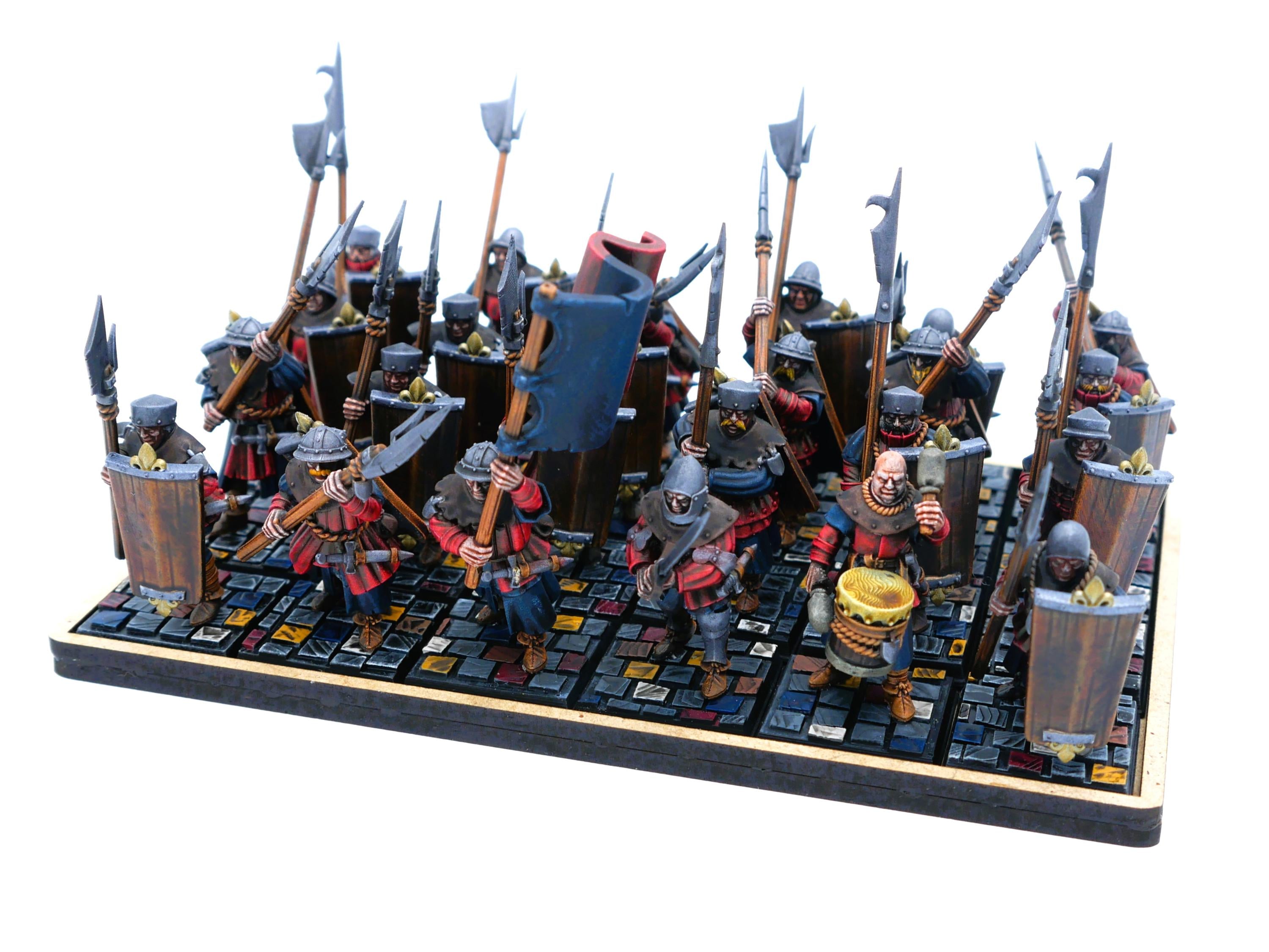 Arthurian Knights - Men at Arms - Gallia - Highlands Miniatures