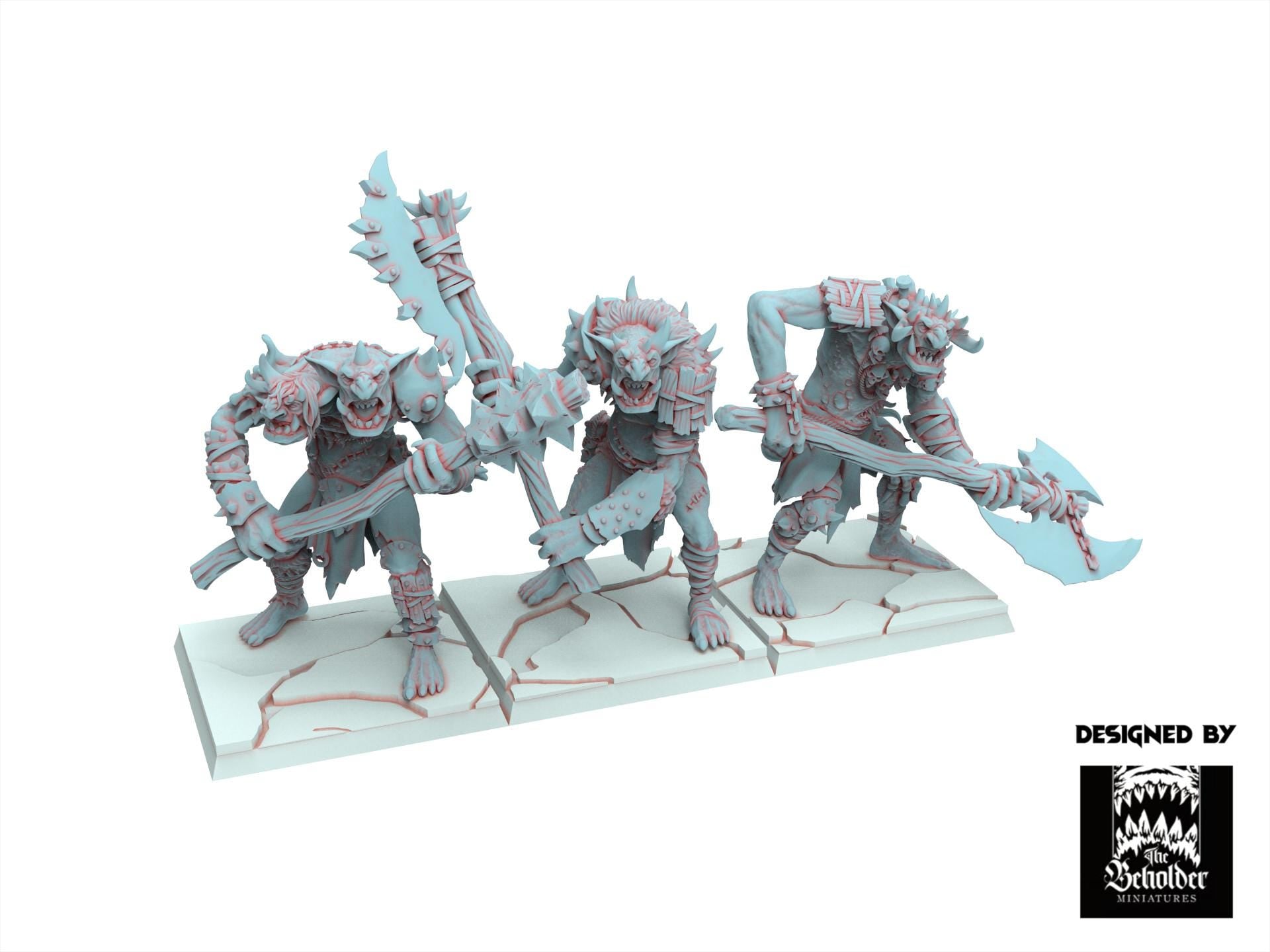 Fantasy Chaos - Trolls - Realms of Mayhem - Beholder Miniature