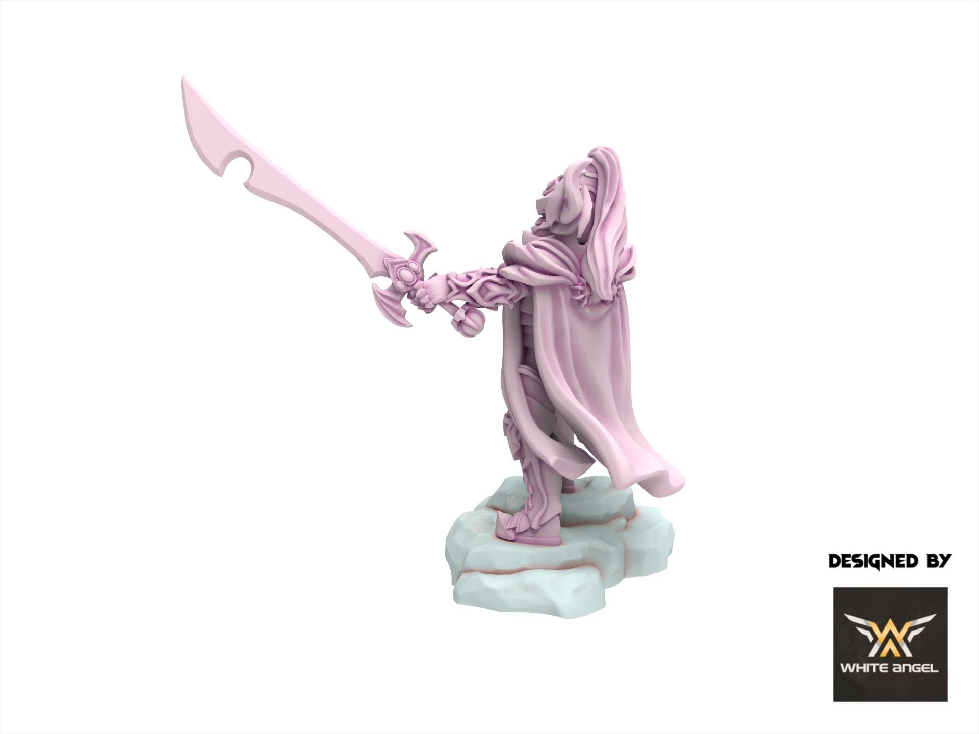 Dark Elves - Dark Emperor - Slaves of Darkness - White Angel Miniatures