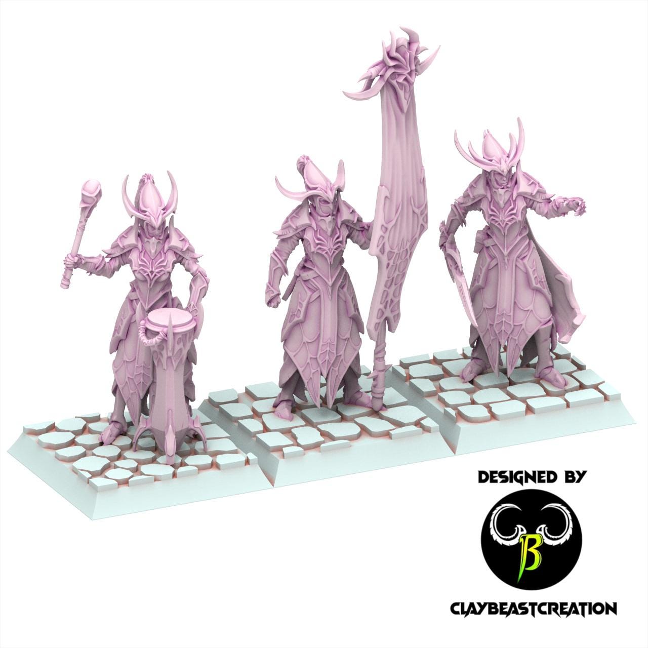 Dark Elves - Crossbowmen - Cult of the Eight - ClayBeastCreation