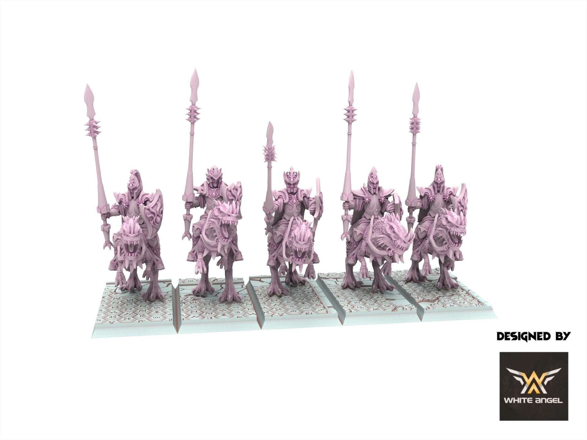 Dark Elves - Lords of the Dark Land - Slaves of Darkness - White Angel Miniatures