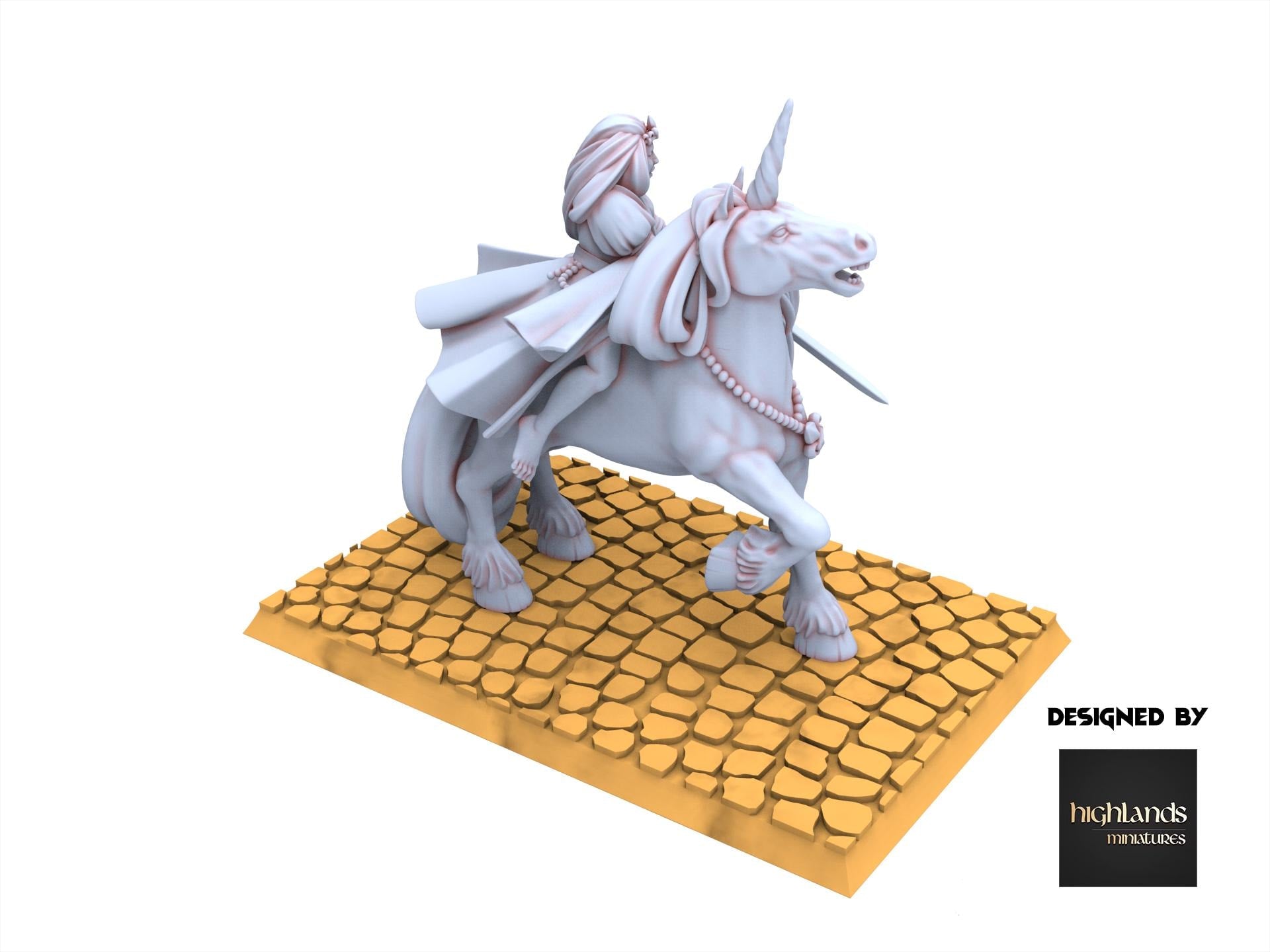 Arthurian Knights - Lady - Gallia - Highlands Miniatures