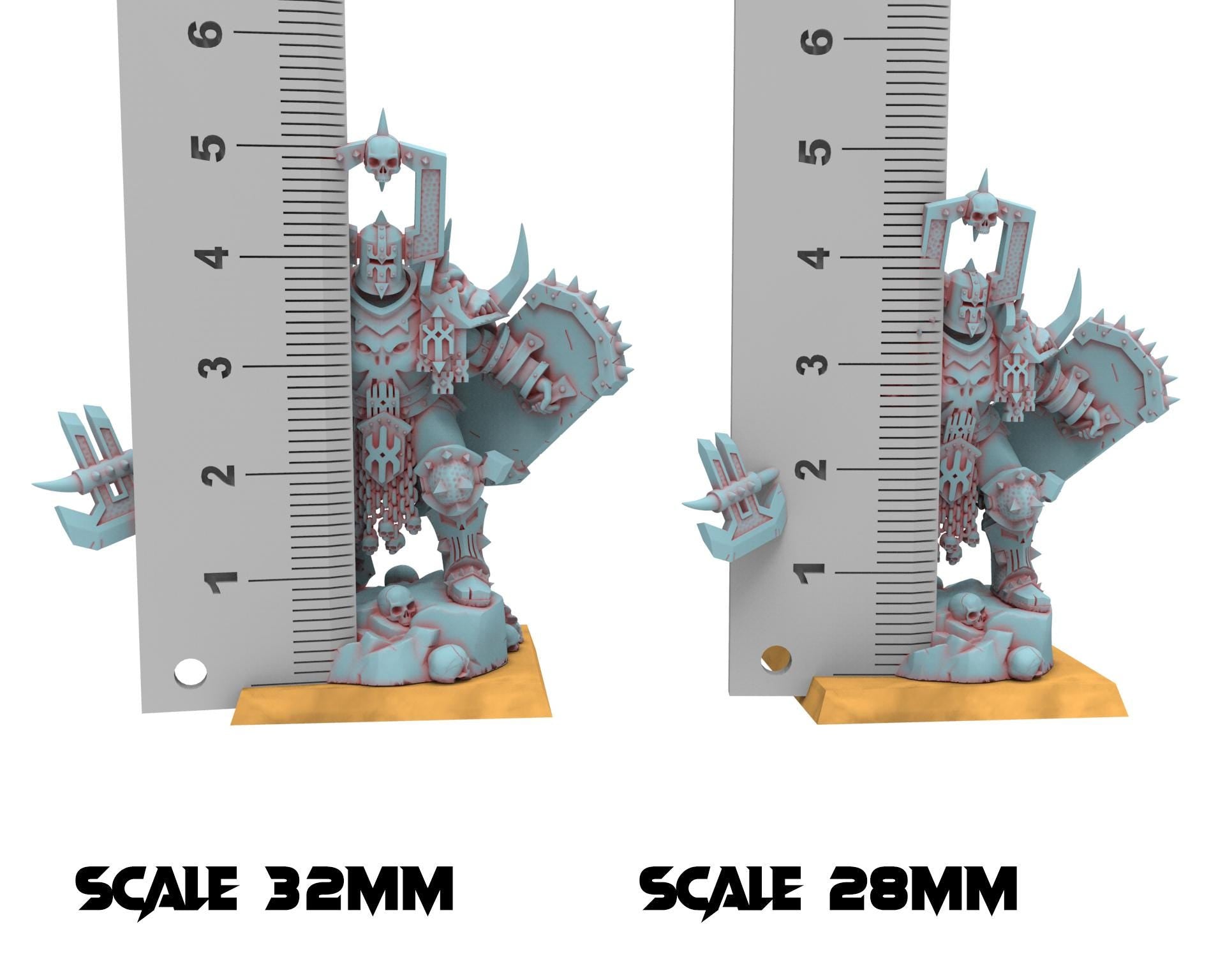 Fantasy Chaos - Blood God Champion - Lost Kingdom Miniatures