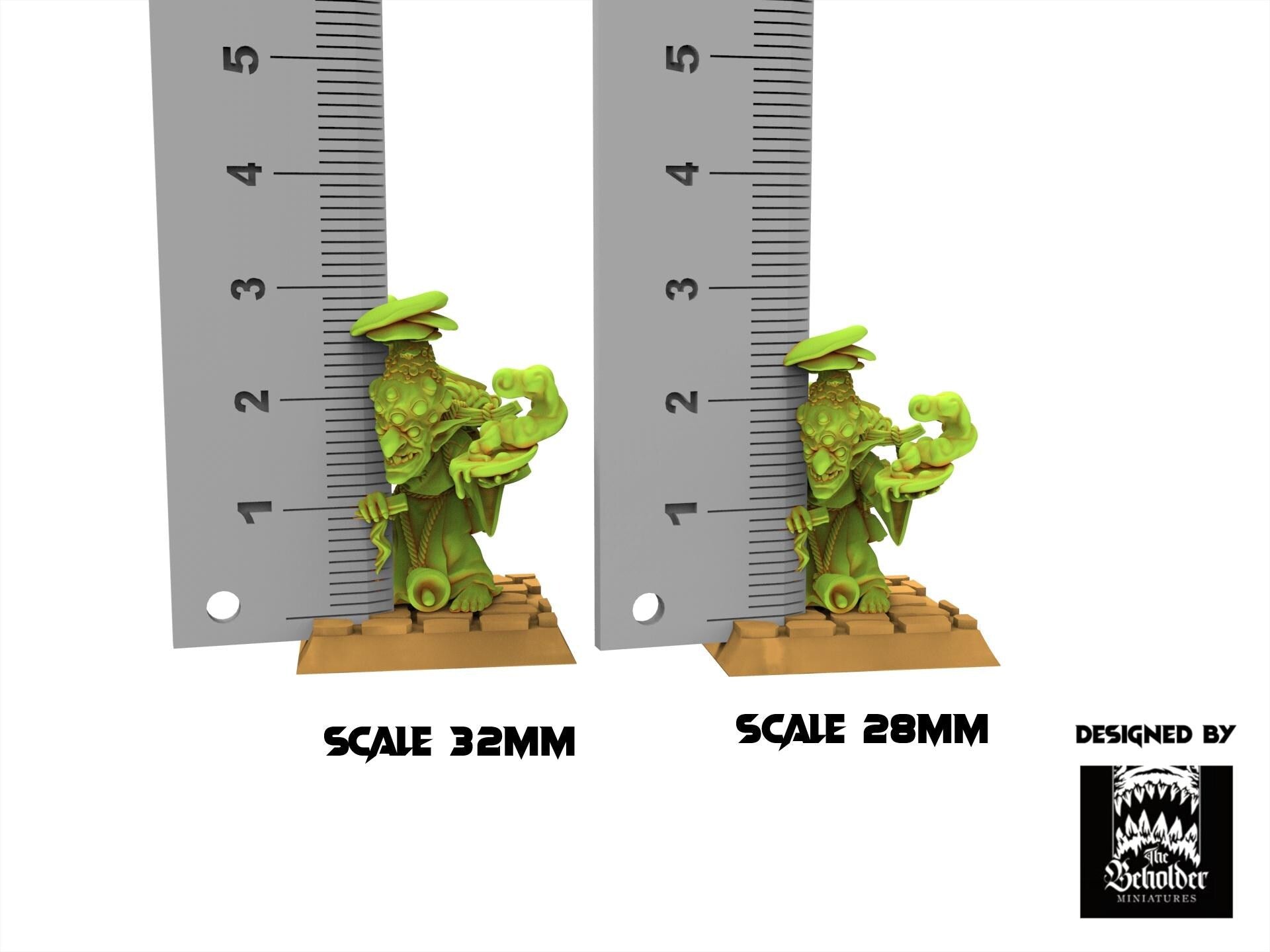 Orc & Goblin - Mushroom Eaters - The Black horde - The Beholder Miniatures