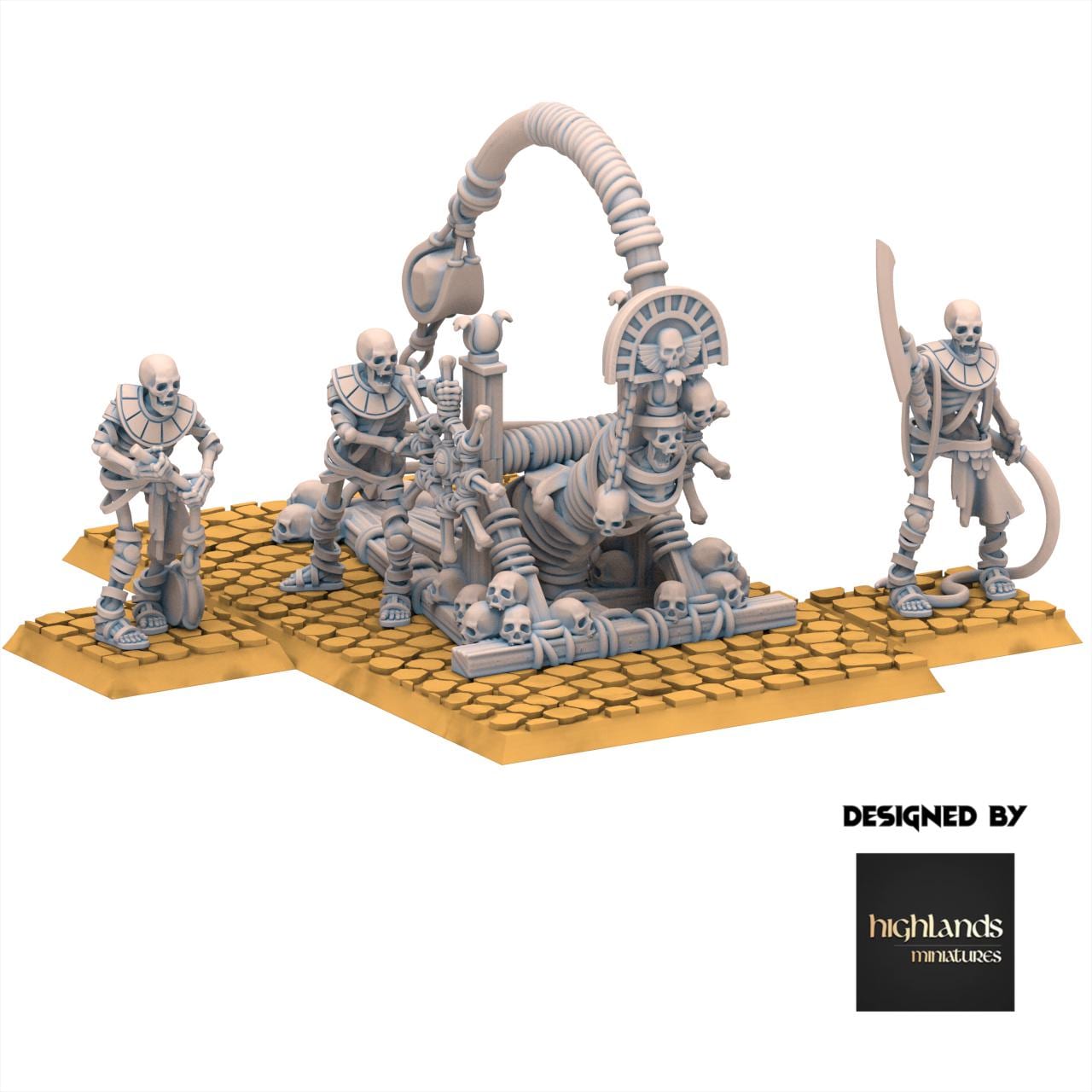 Eternal Dynasties - Ancient Stonethrower - Eternal Dynasties - Highlands Miniatures