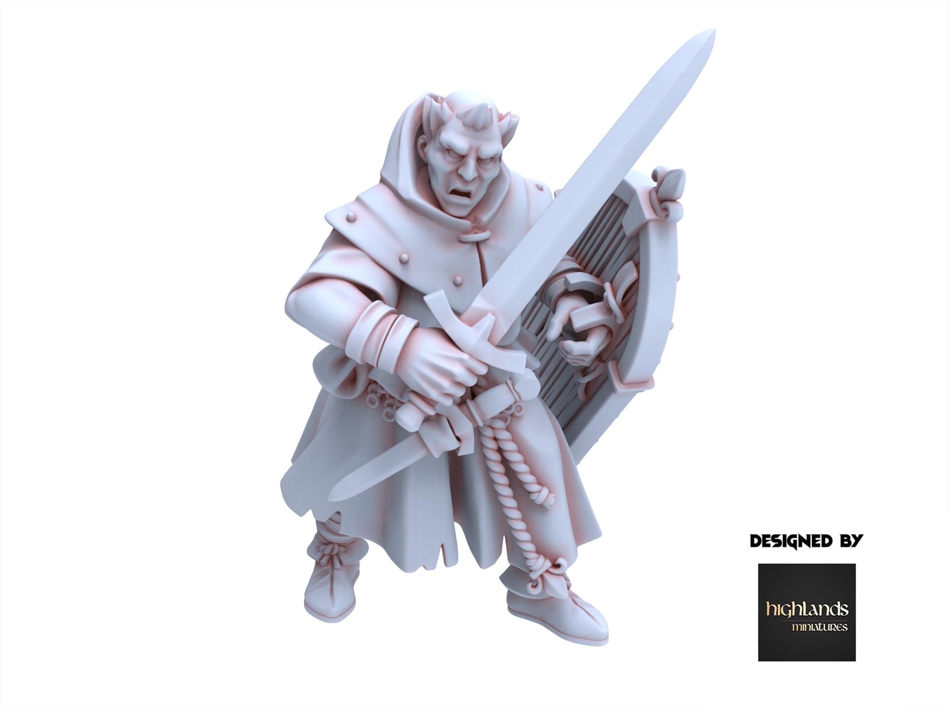 Arthurian Knights - Pilgrims - Gallia - Highlands Miniatures