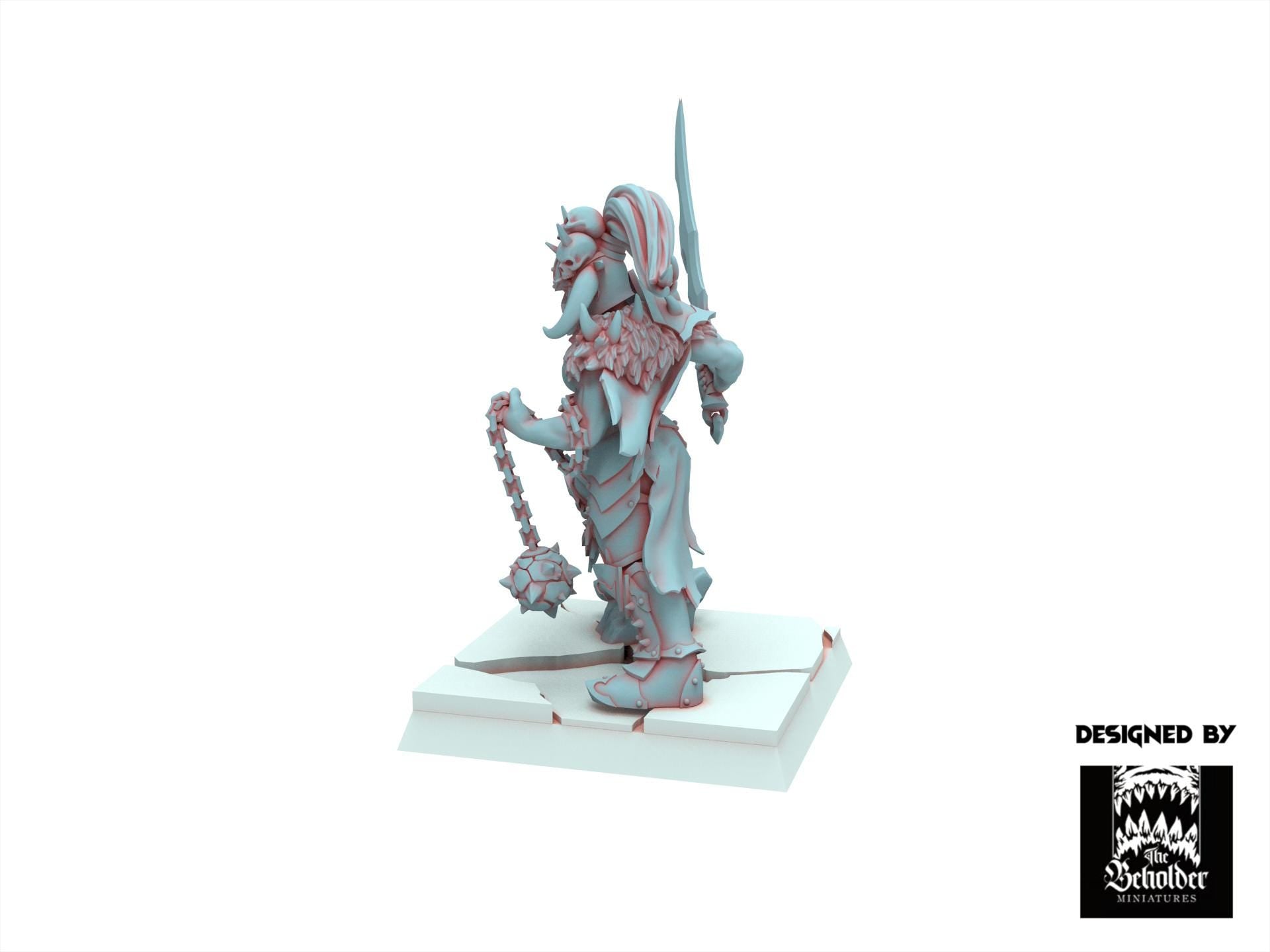 Fantasy Chaos - Vilka, the Slaughter 32mm - Realm of Mayhem - The Beholder Miniatures