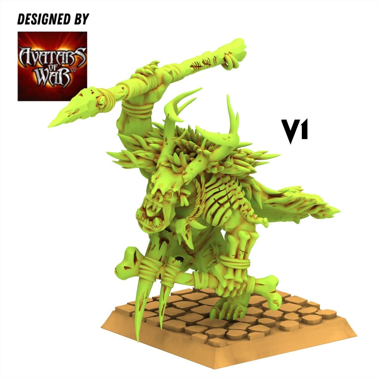 Orc & Goblin - Savage Orcs Warlords - 28/32mm scale - Avatar of War
