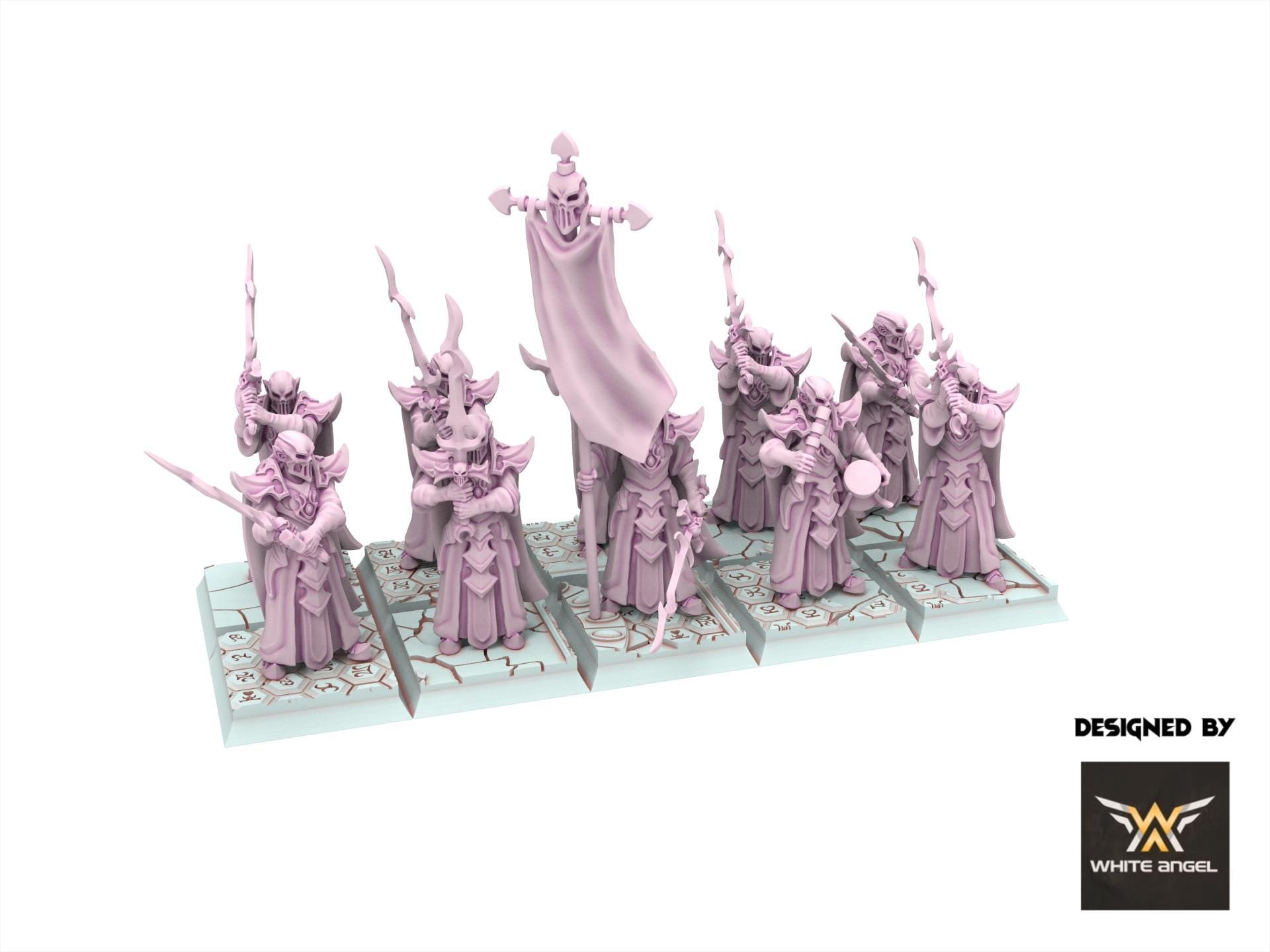 Dark Elves - Death Guard - Slaves of Darkness - White Angel Miniatures