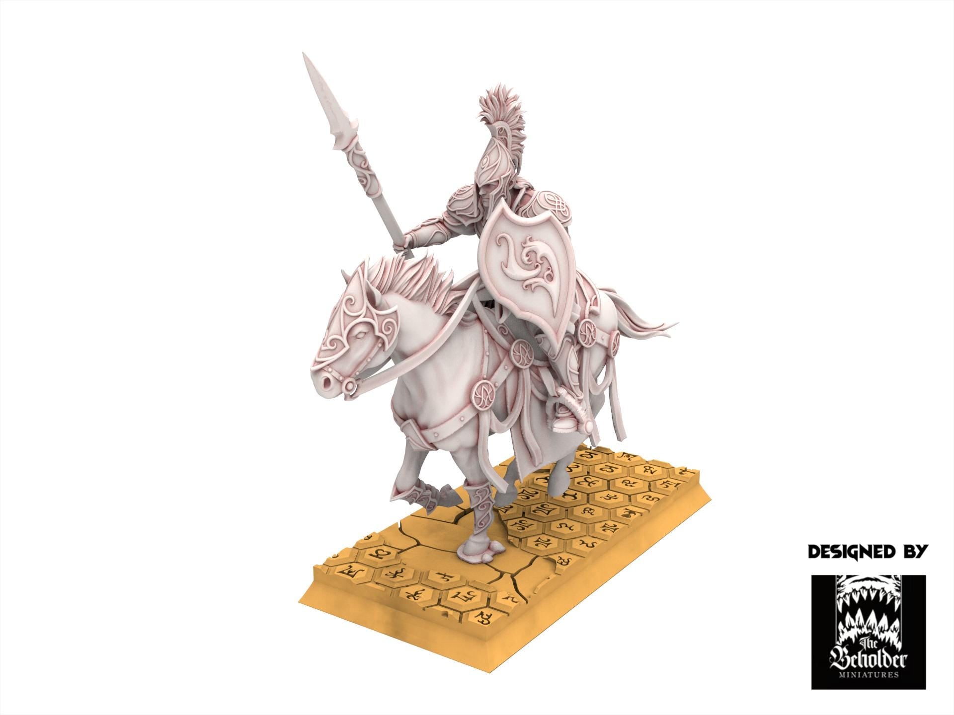 Hight Elves - Light Cavalry - Silvermoor - The Beholder Miniatures
