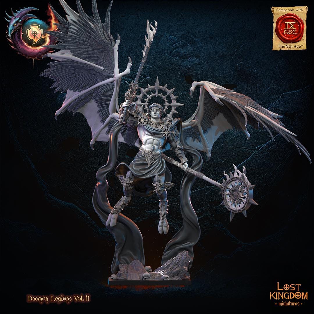 Fantasy Chaos - Pleasure God Demon Prince - Lost Kingdom Miniatures