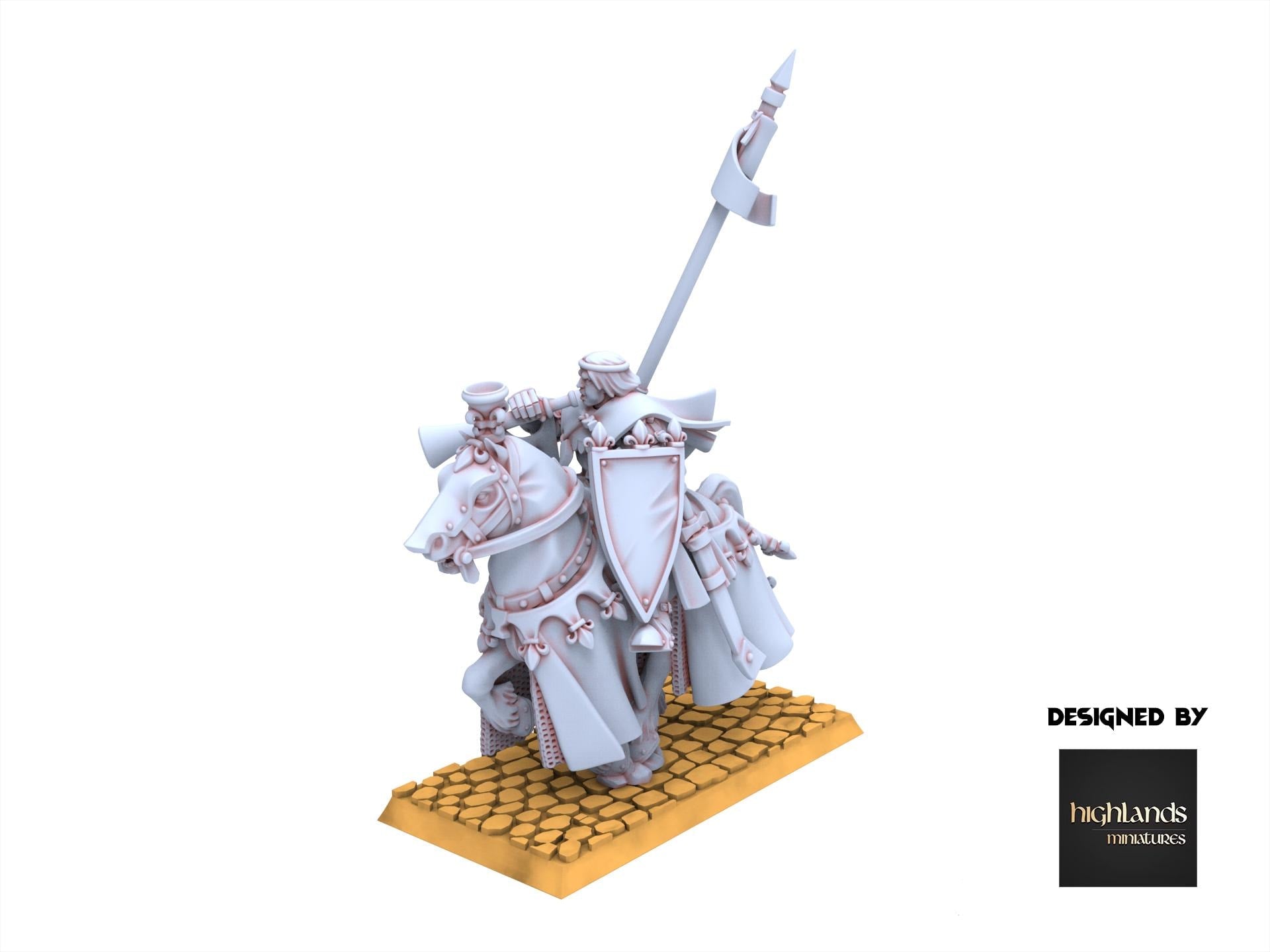 Arthurian Knights - Royal Knights - Gallia - Highlands Miniatures