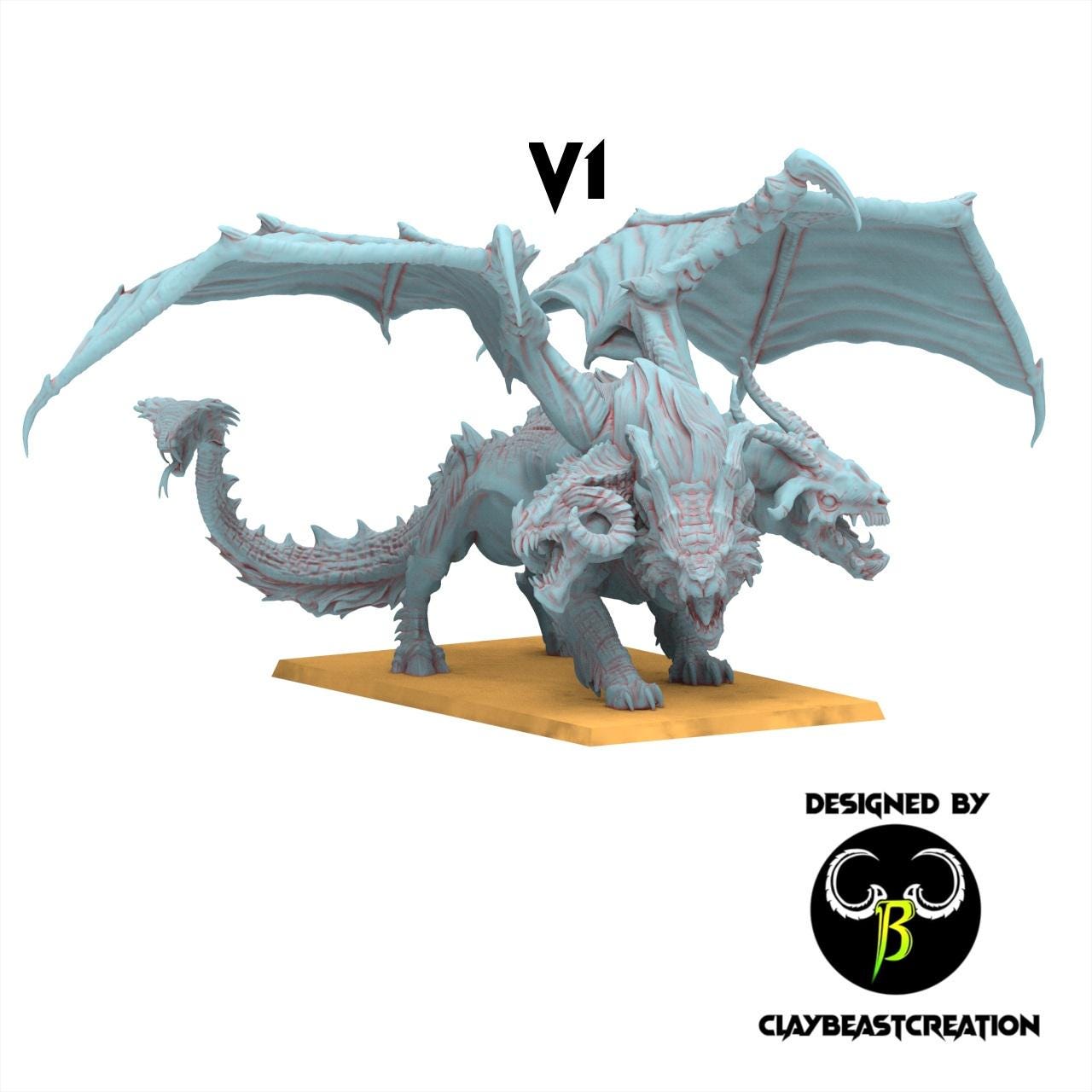 Fantasy Chaos - Chimaeron & Daemanticore - FallenBeasts - ClayBeastCreation