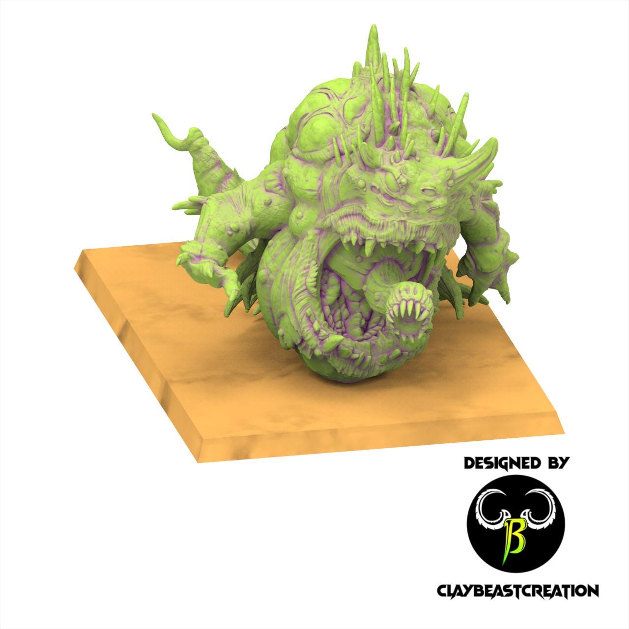 Demon - Froggot - Dark Legions - ClayBeastCreation