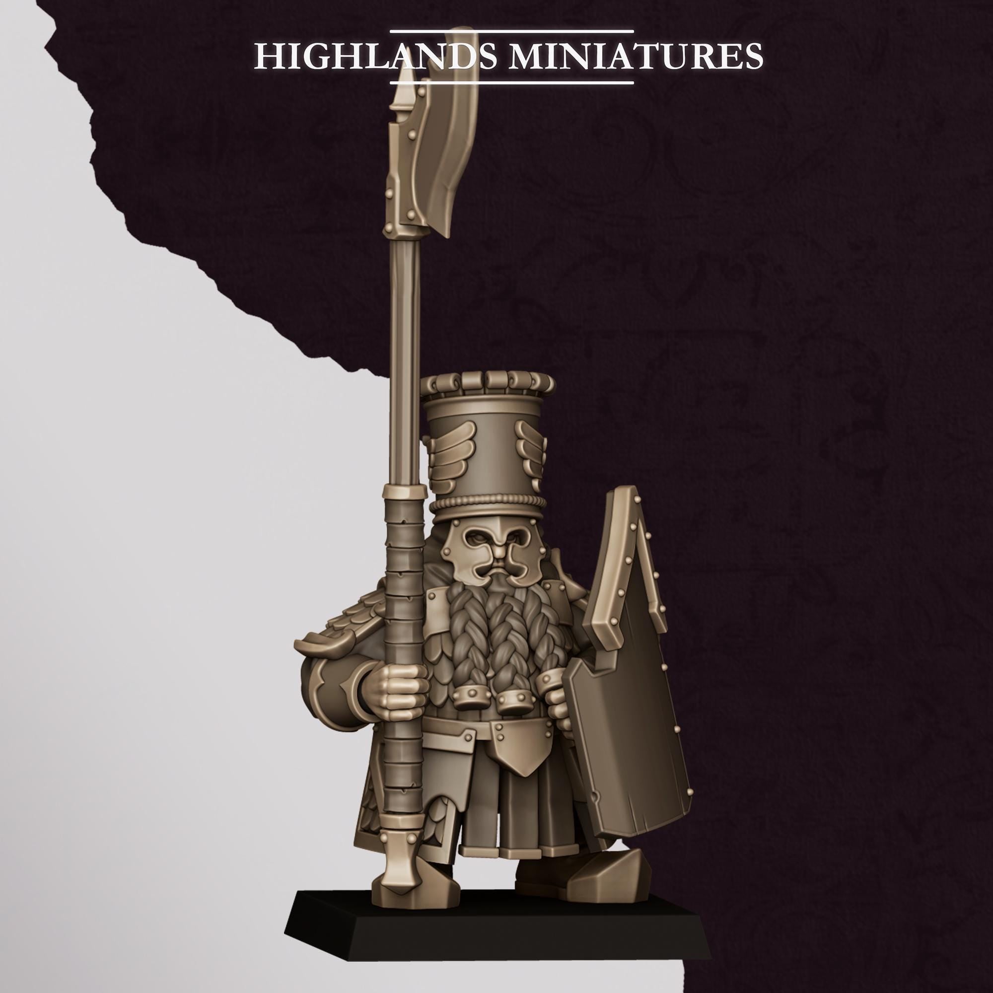 Chaos Dwarves - Heavy Guard - Sons of Marduk - Highlands Miniatures