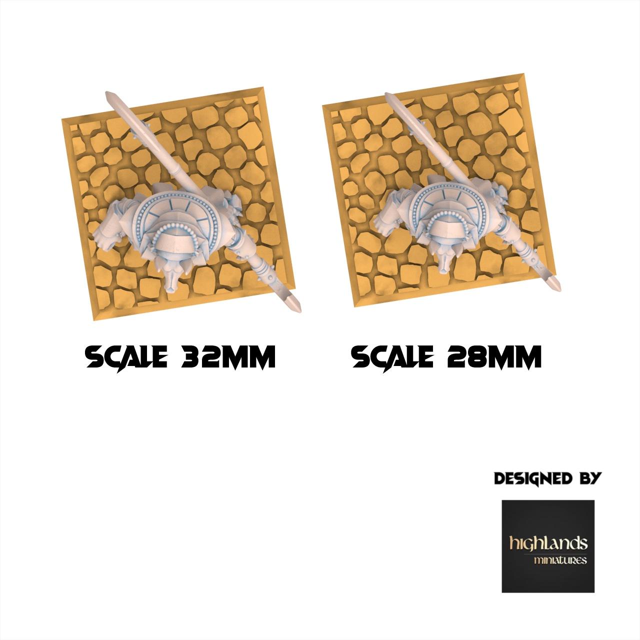 Eternal Dynasties - Anubis guard - Eternal Dynasties - Highlands Miniatures