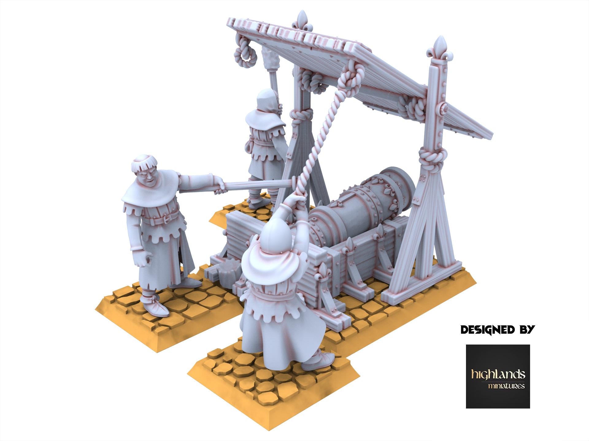 Arthurian Knights - Bombard - Gallia - Highlands Miniatures