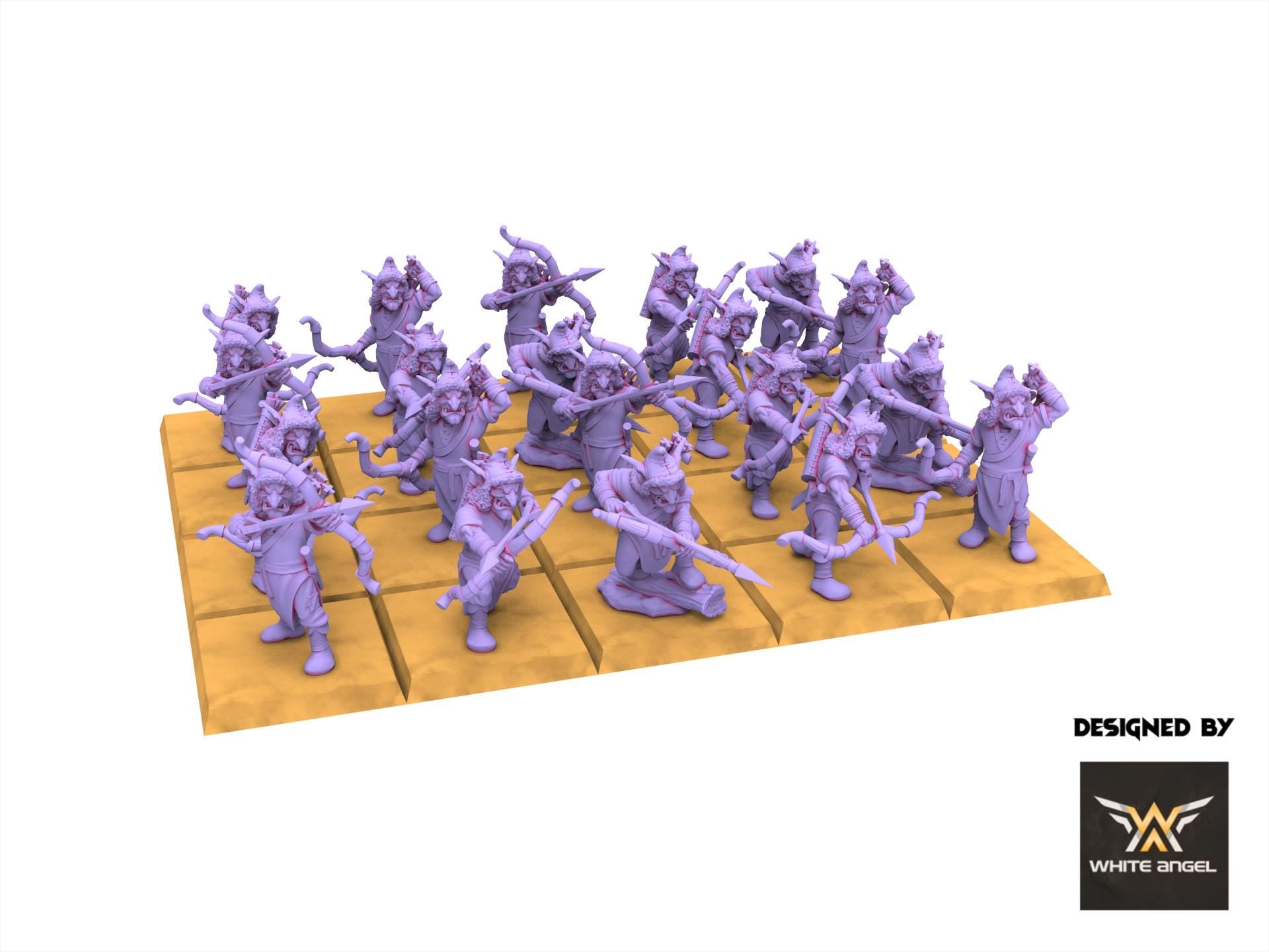 Chaos Dwarves - Infernal Goblin Arrow - Infernal Dwarves - White Angel Miniatures