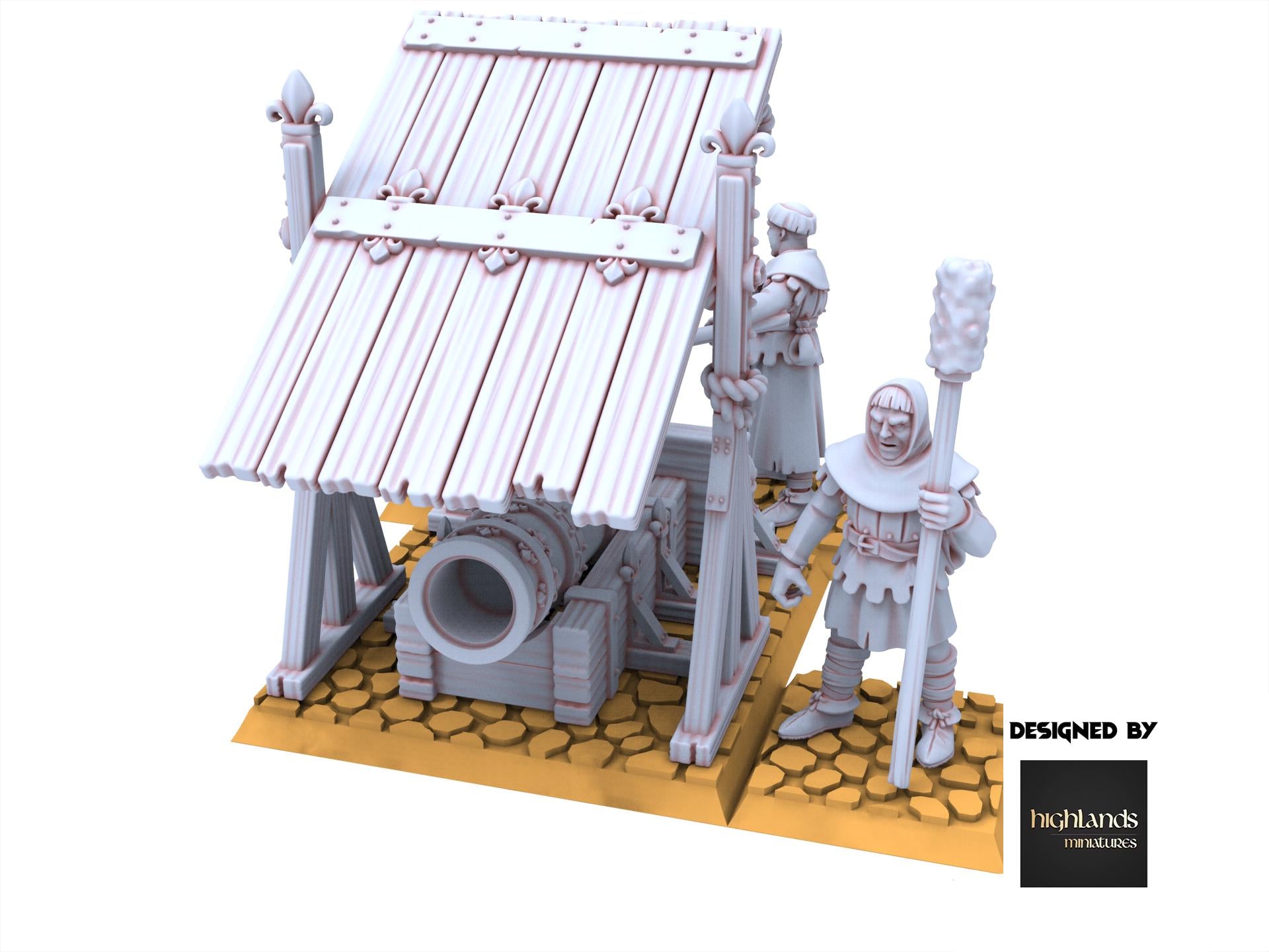 Arthurian Knights - Bombard - Gallia - Highlands Miniatures