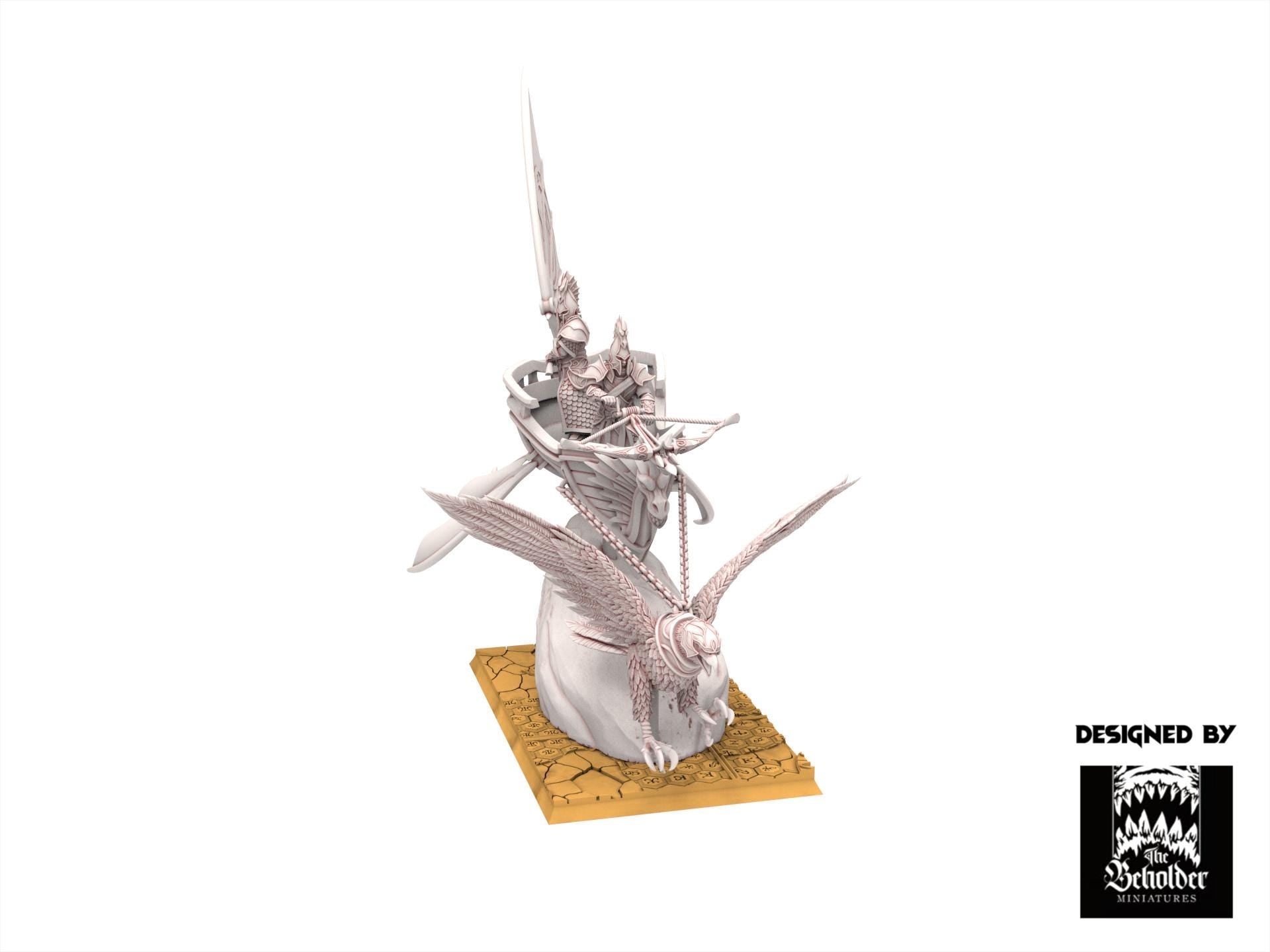Hight Elves - Eagle Chariot - Silvermoor - The Beholder Miniatures