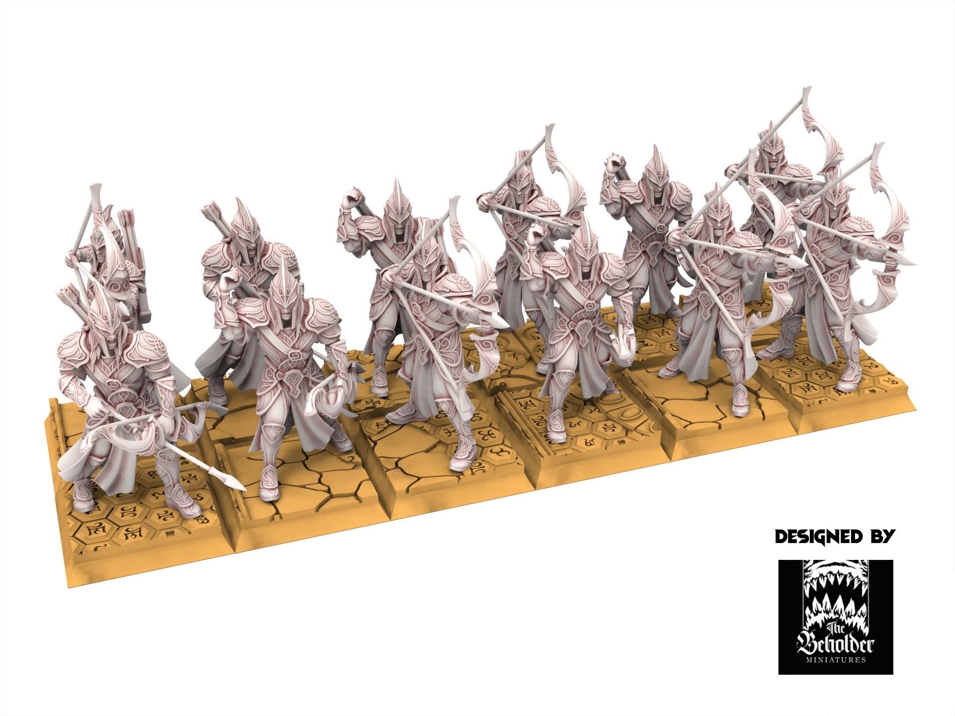 Hight Elves - Archers - Silvermoor - The Beholder Miniatures