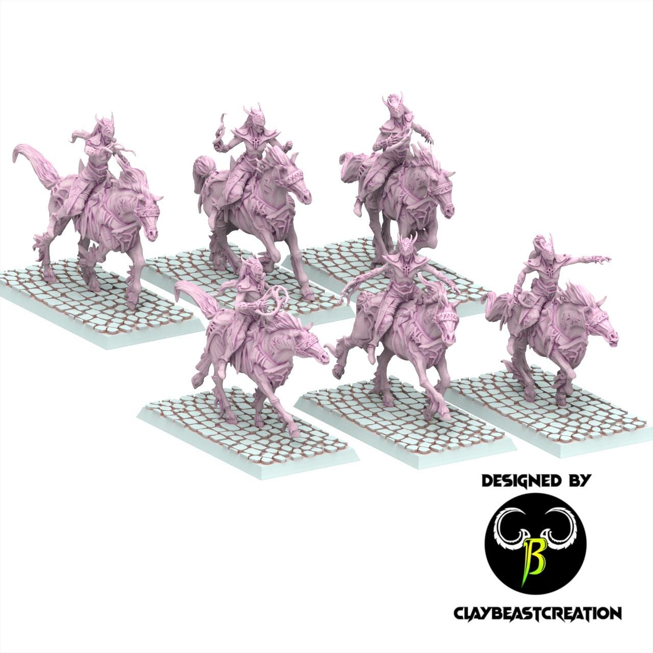 Dark Elves - Silk Cabalist - Cult of the Eight - ClayBeastCreation