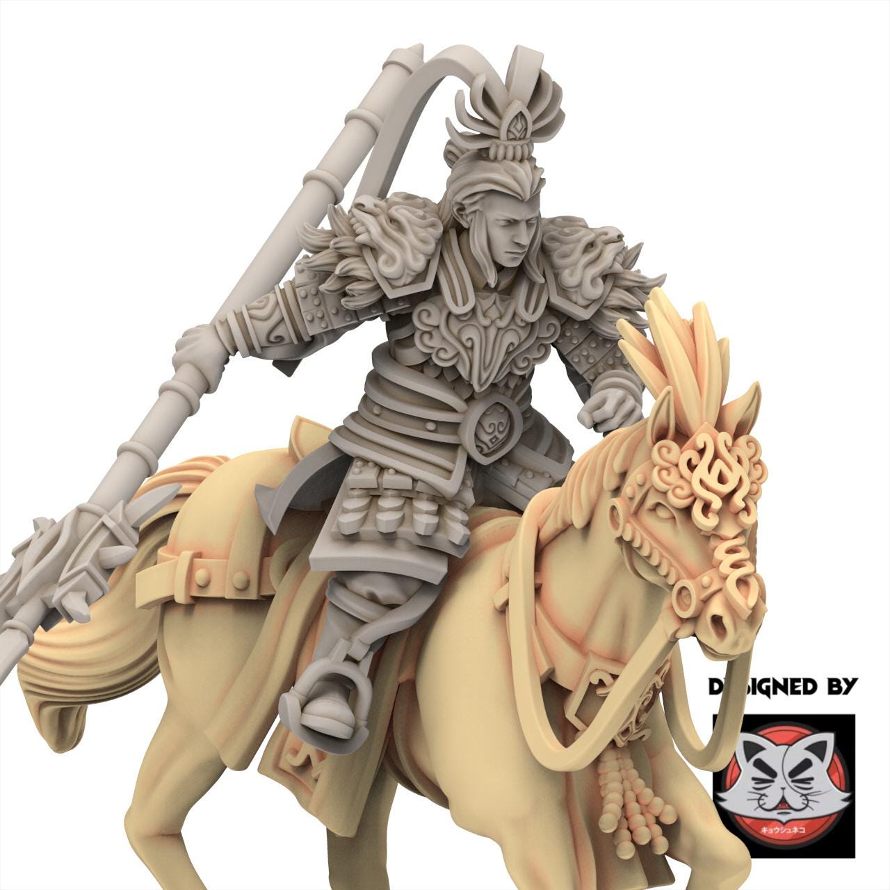 East Empire - Lu Bu - Chinese Cathay - 28&32mm - Kyoushuneko Miniatures