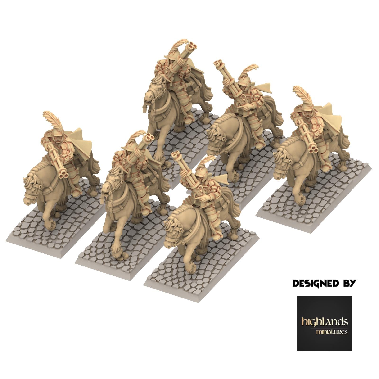 Imperial Fantasy - Pistoleer Repeater - Sunland - Highlands Miniatures