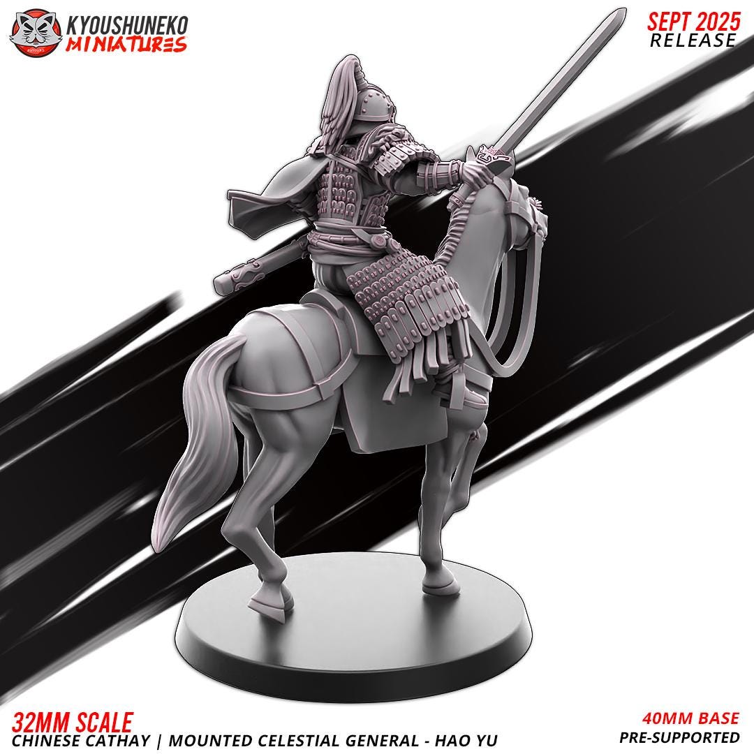 East Empire - Clestial Lord - Chinese Cathay - 28&32mm - Kyoushuneko Miniatures