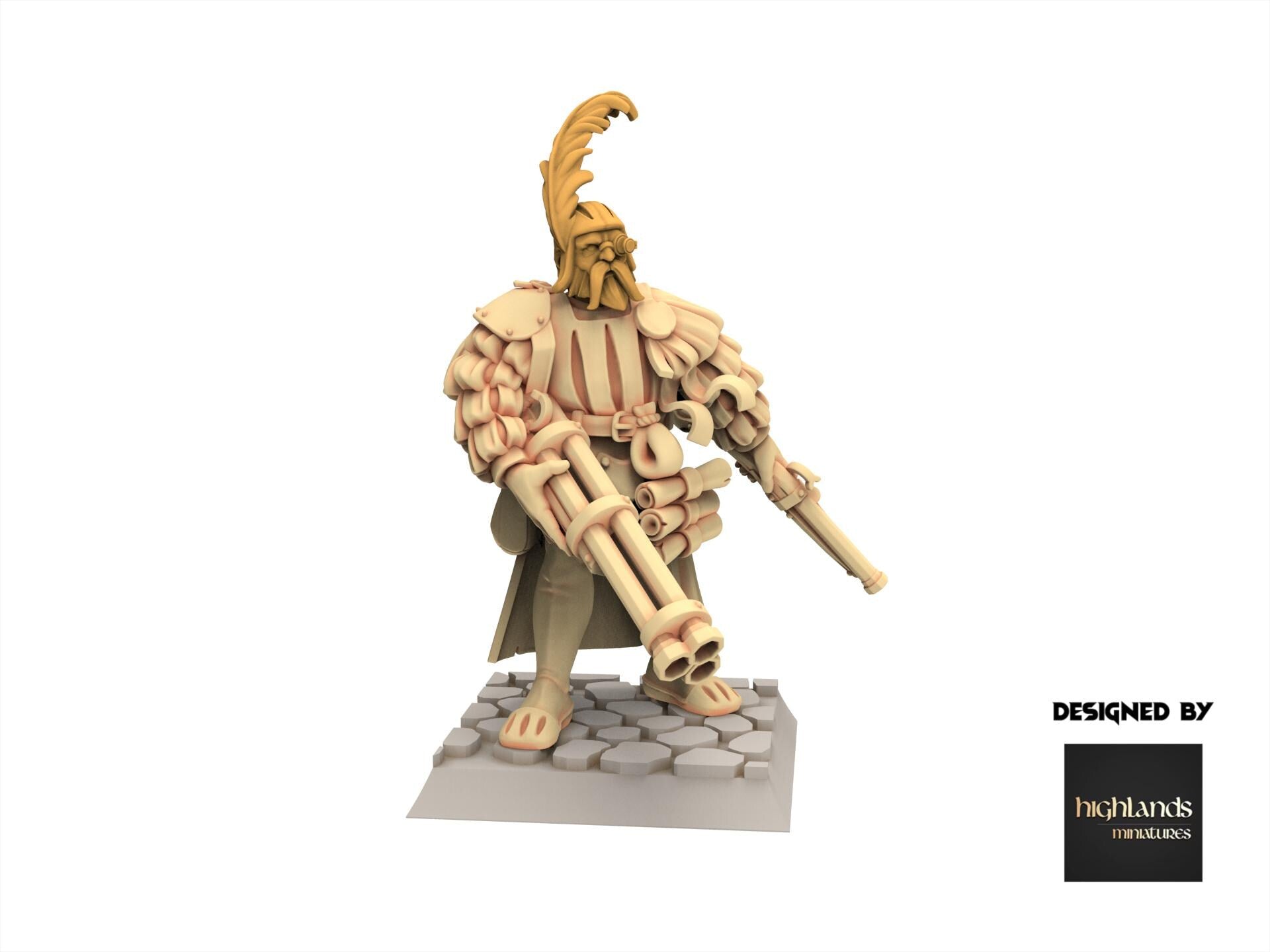 Imperial Fantasy - Engineer - Sunland - Highlands Miniatures