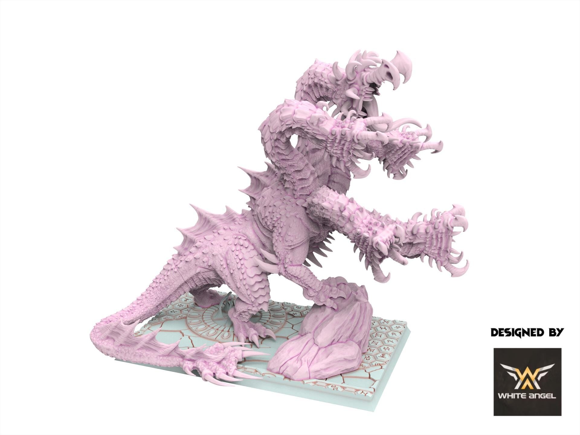 Dark Elves - Dark Sea Monster - Slaves of Darkness - White Angel Miniatures