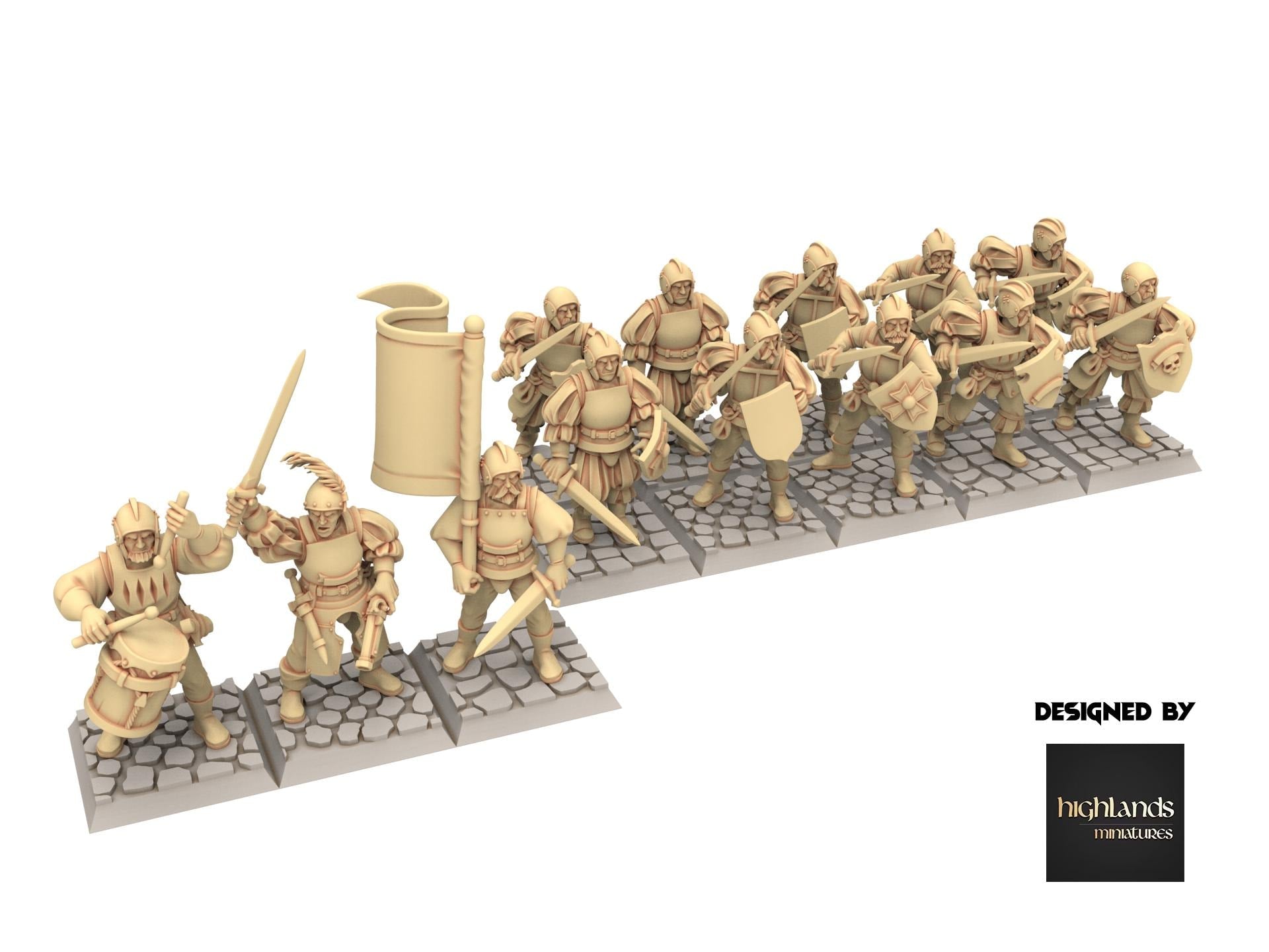 Imperial Fantasy - Swordmen - Sunland - Highlands Miniatures