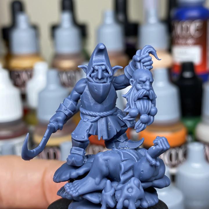 Orc & Goblin - Swamp Goblin Boss - Goblin tribes - Highlands Miniature